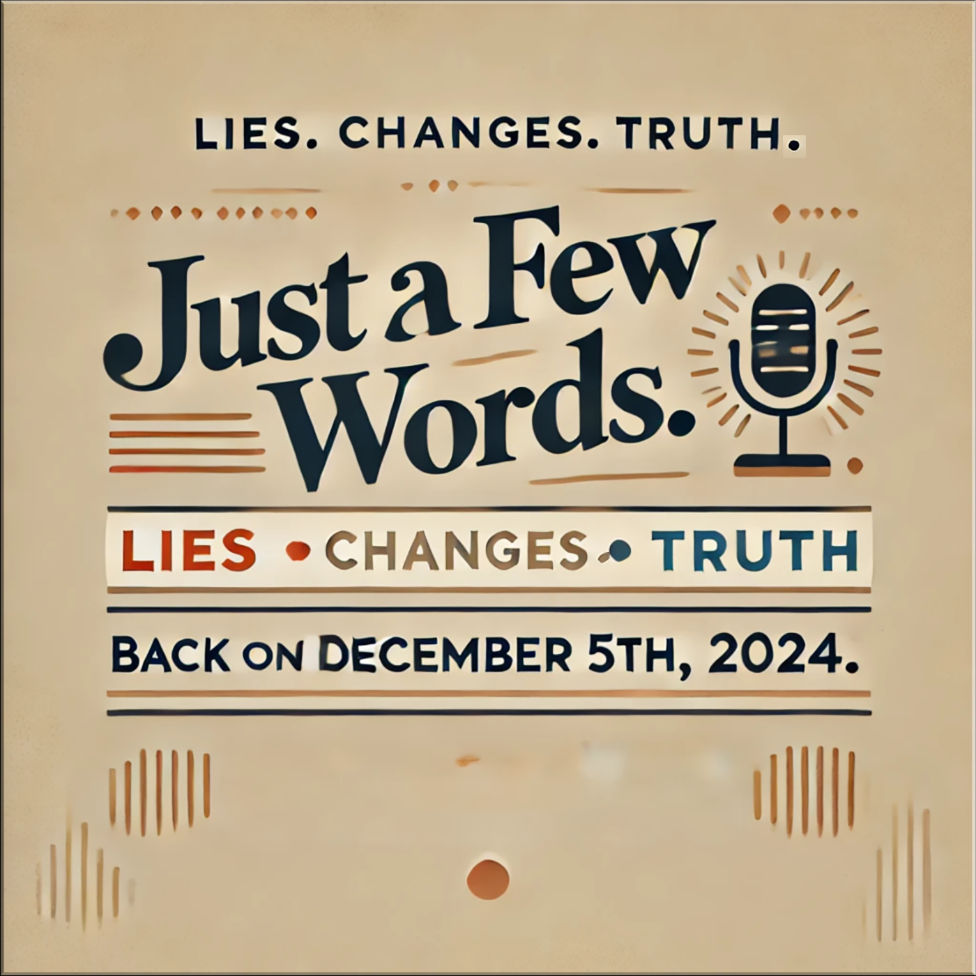 Just a few Words