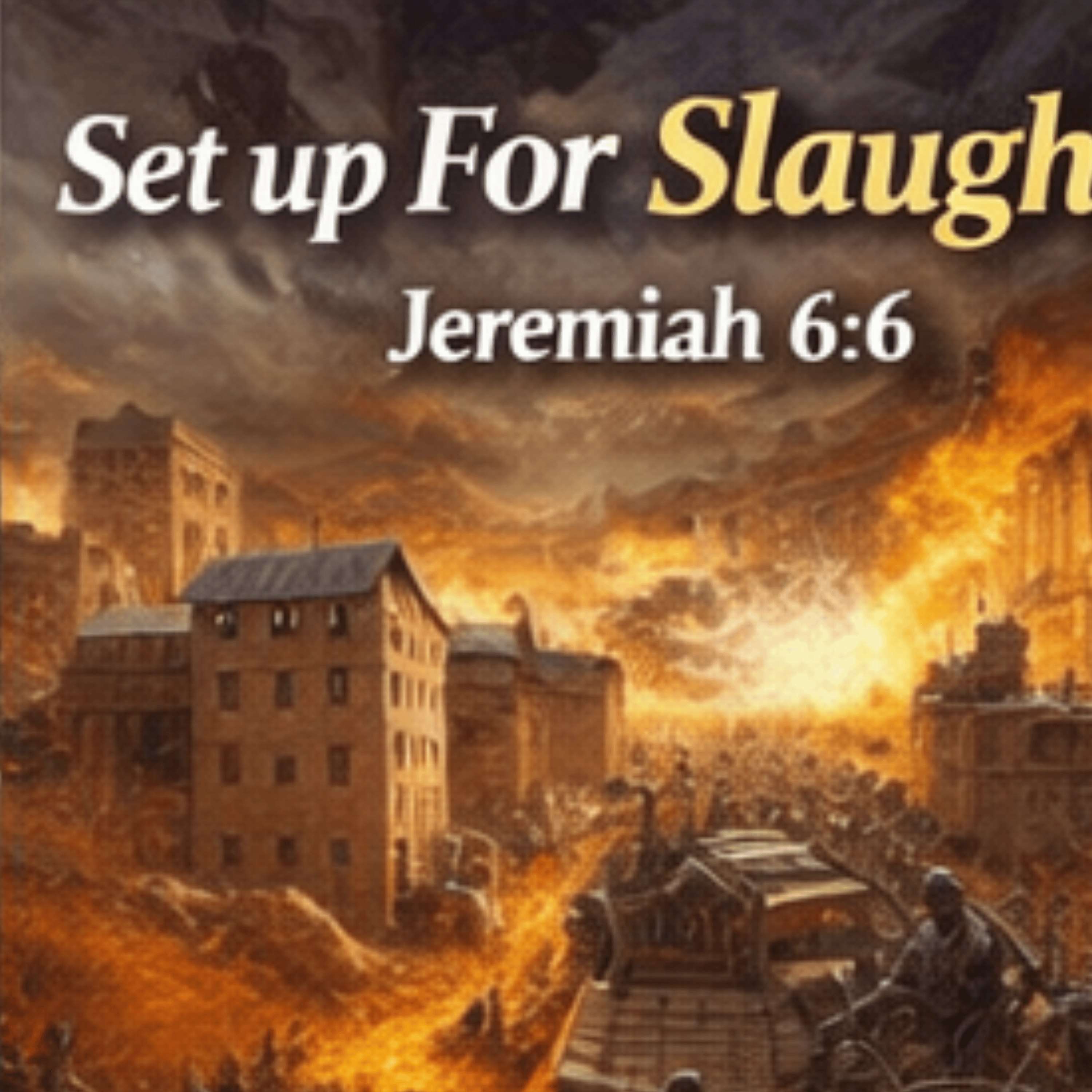 Set up For Slaughter Jeremiah 6:6 episode artwork