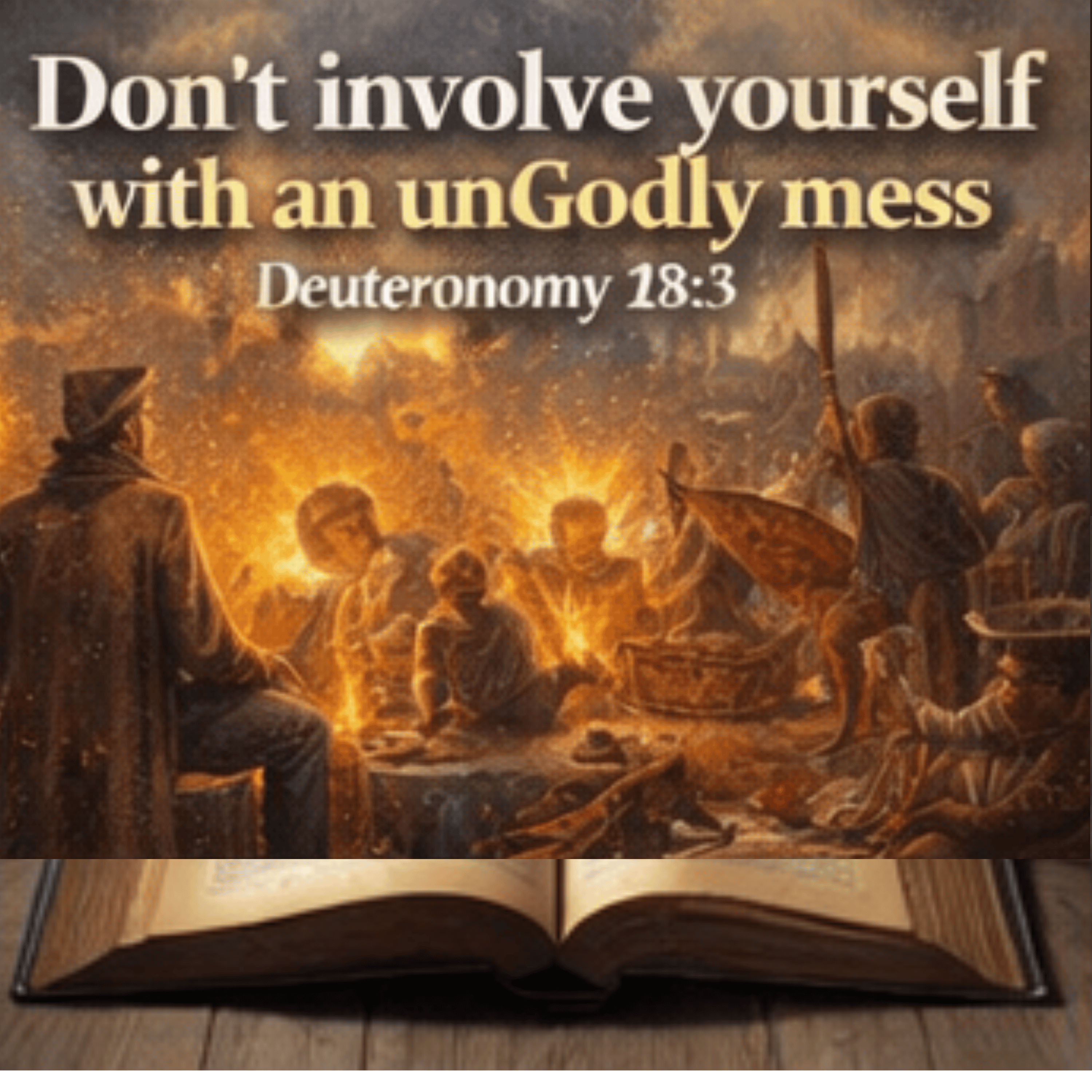  Don't involve yourself with an unGodly mess Deuteronomy 18:9 episode artwork