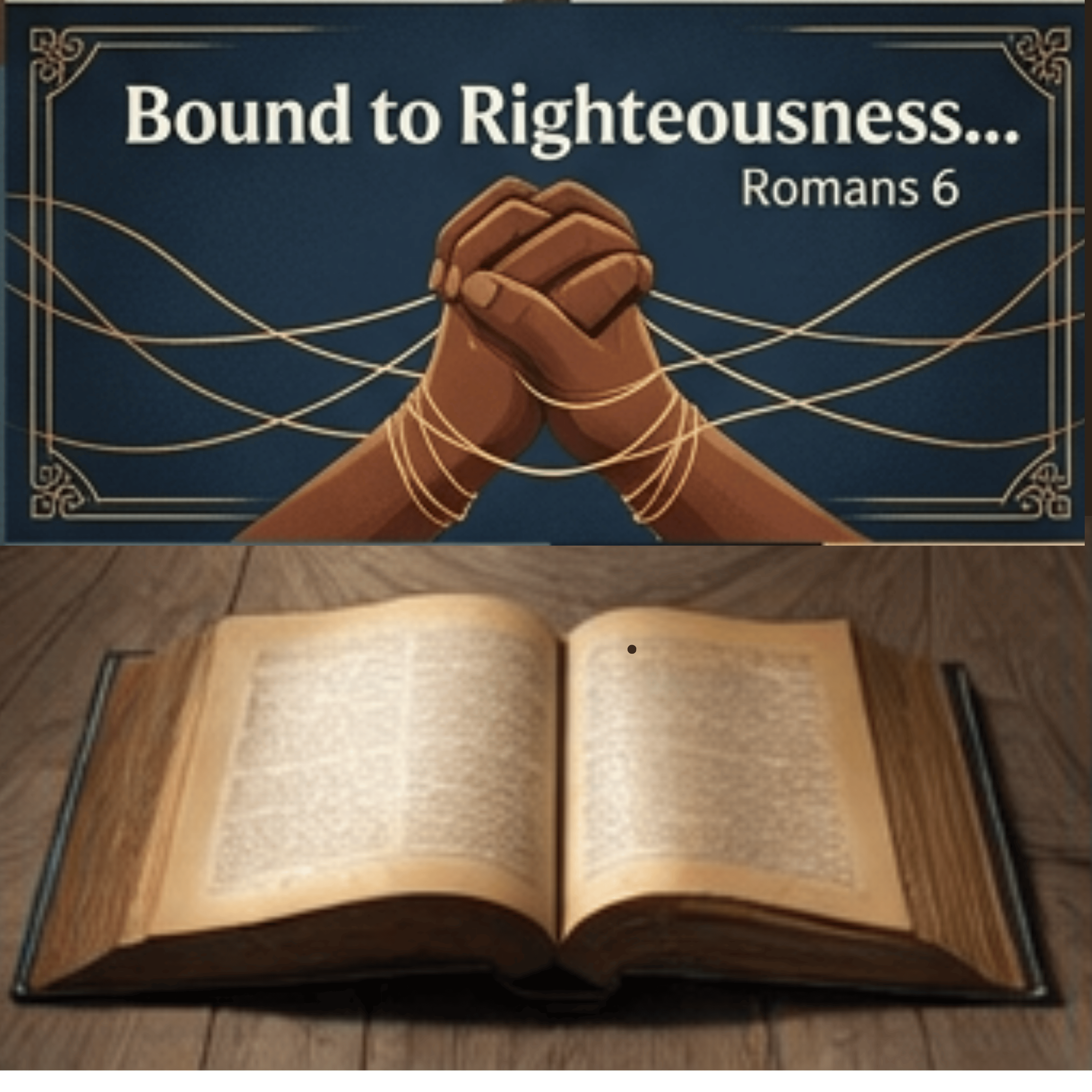 Bondage to Righteousness...Romans 6 episode artwork