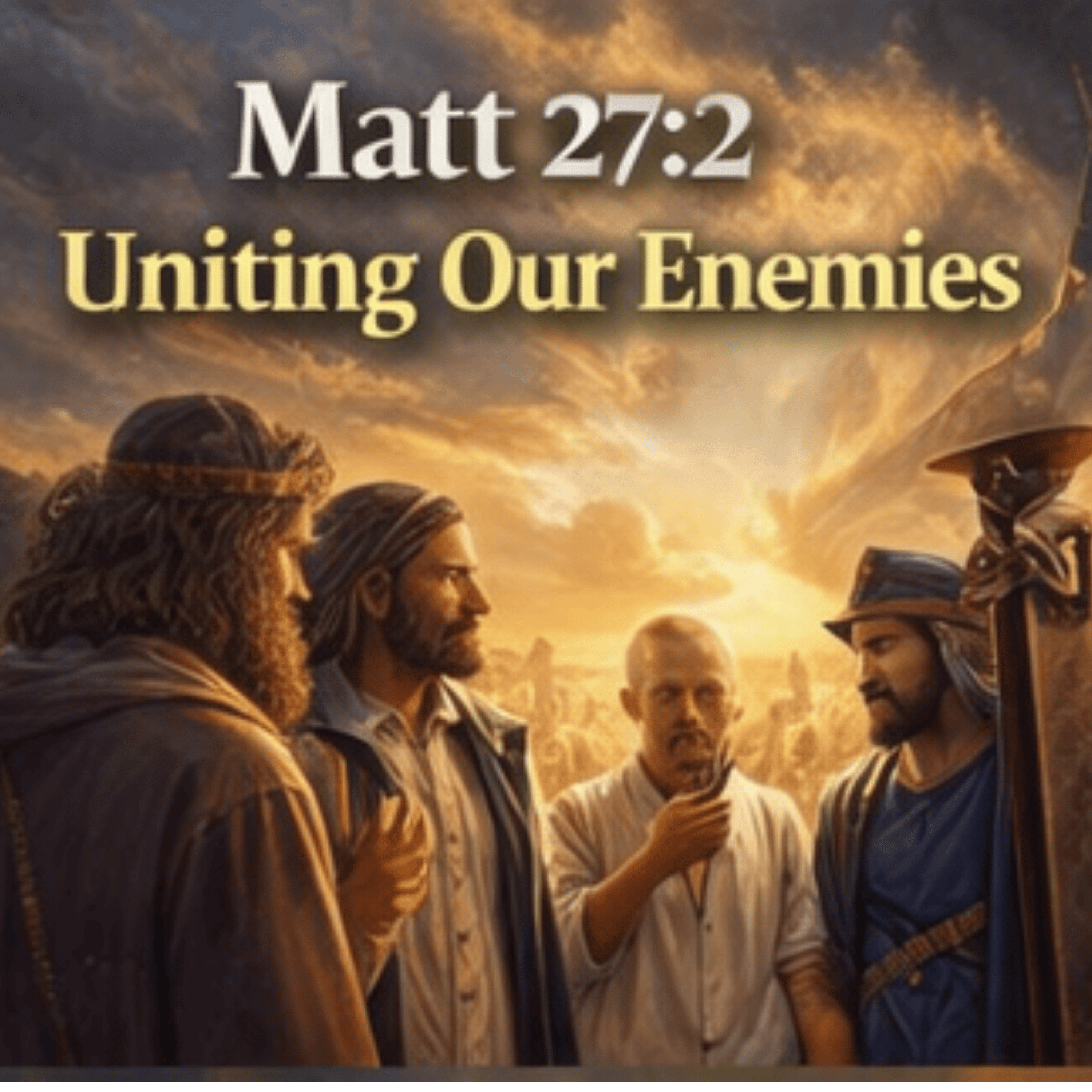 Matt 27:2 Uniting Our Enemies episode artwork