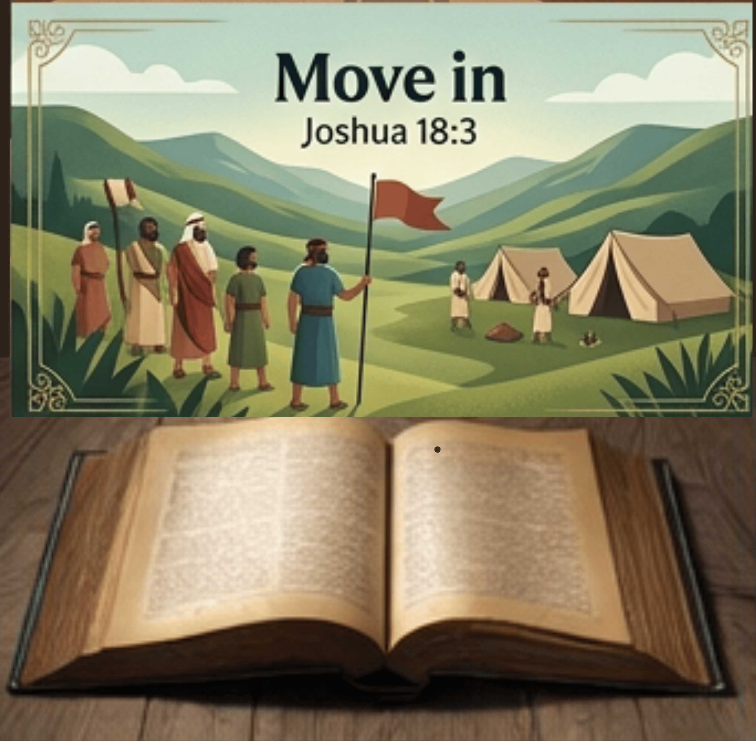 Move in Joshua 18:3 episode artwork