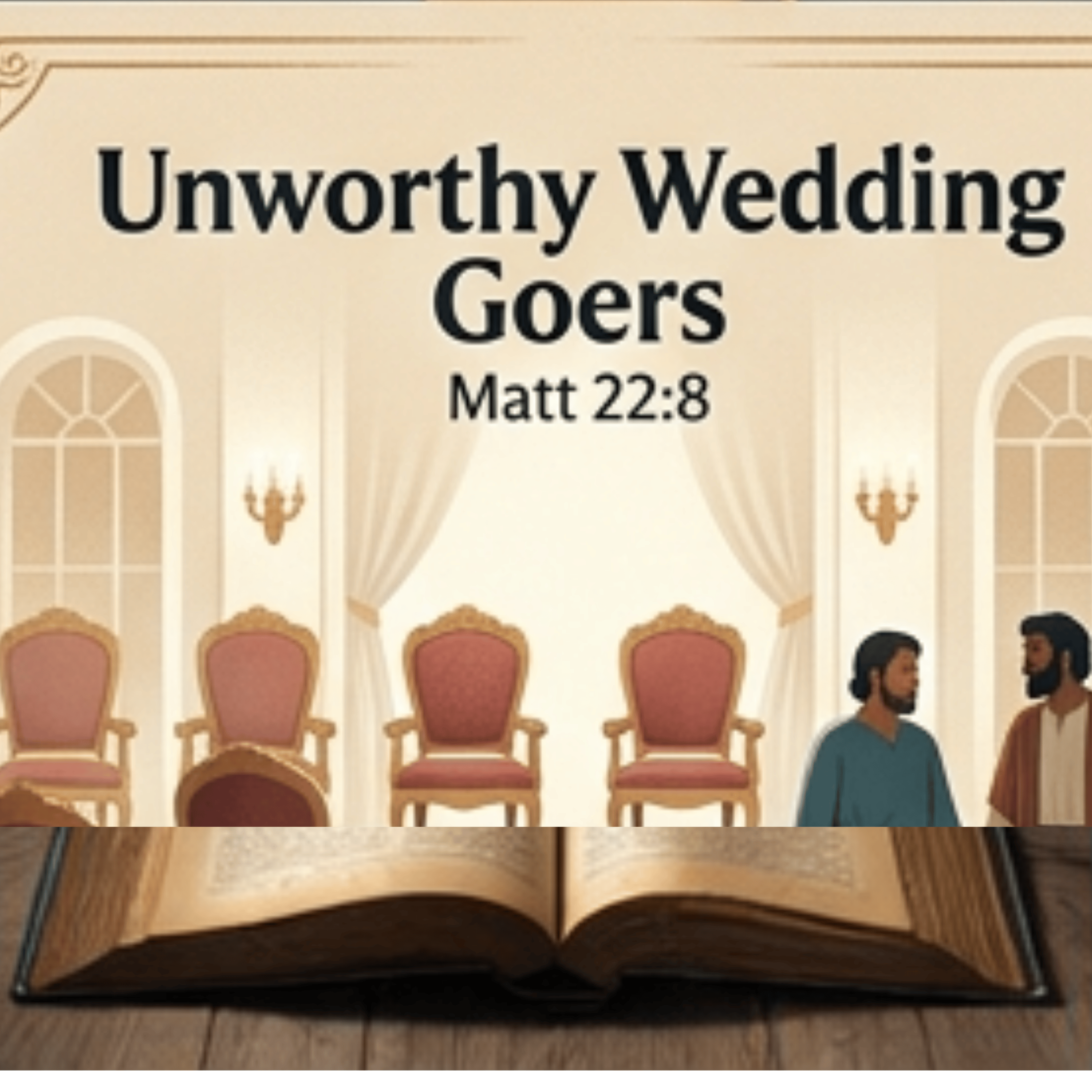 Unworthy Wedding Goers Matt 22:8 episode artwork