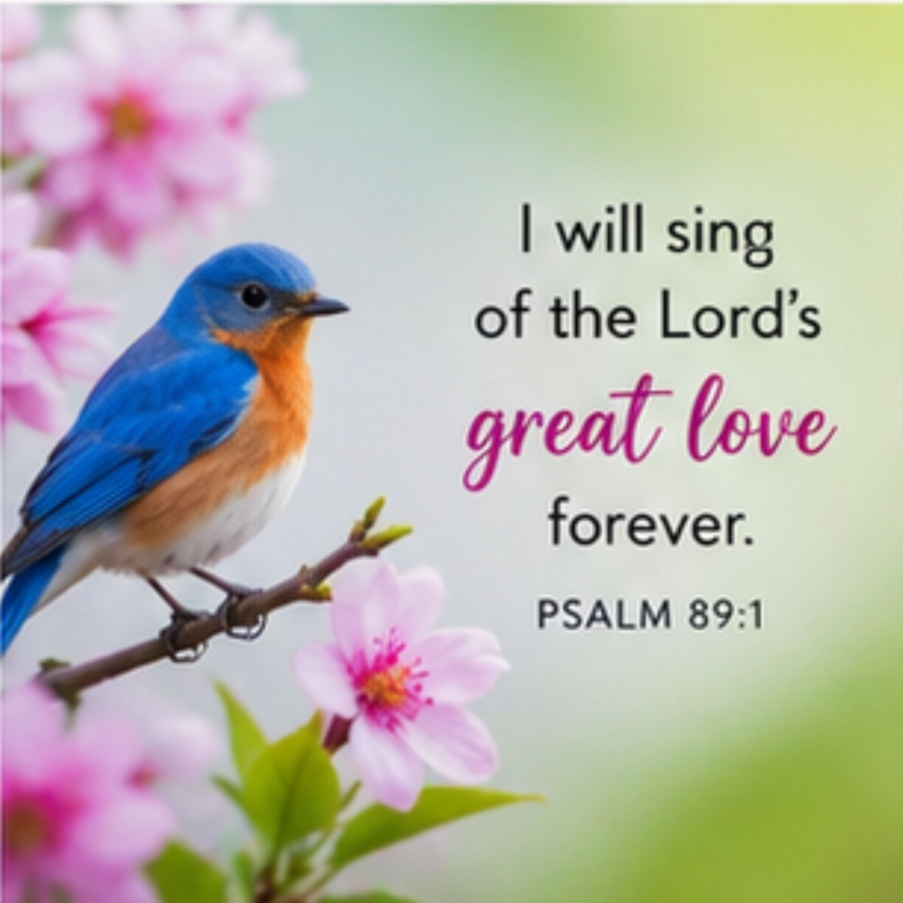Proclaim His Faithfulness Psalm 89:1 episode artwork