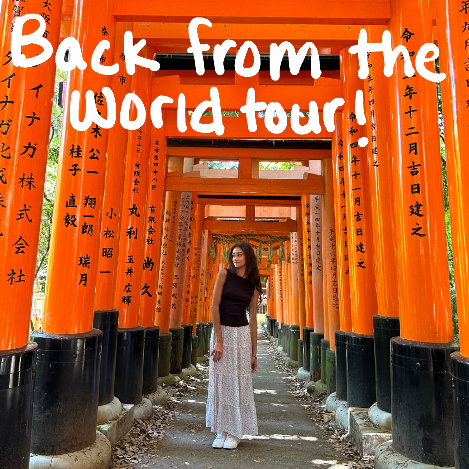 Back From The World Tour!