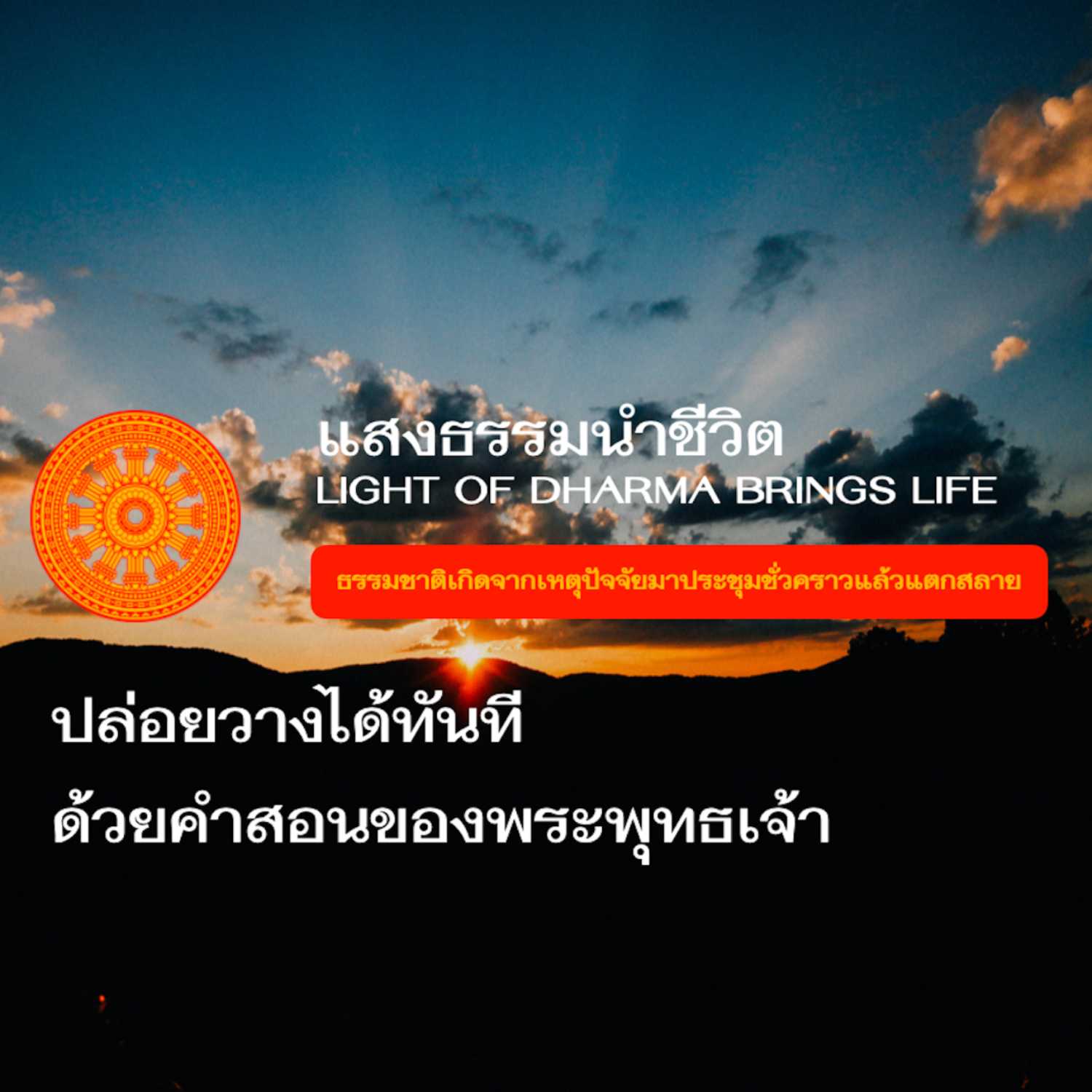 Light of Dharma Brings Life