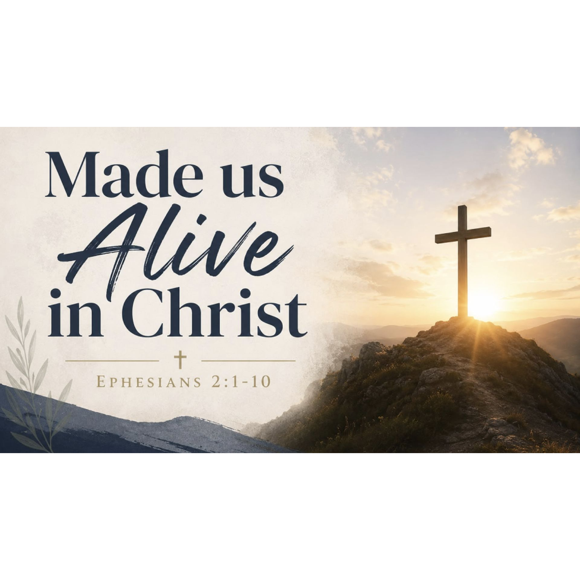 Made Alive in Christ - intro episode artwork