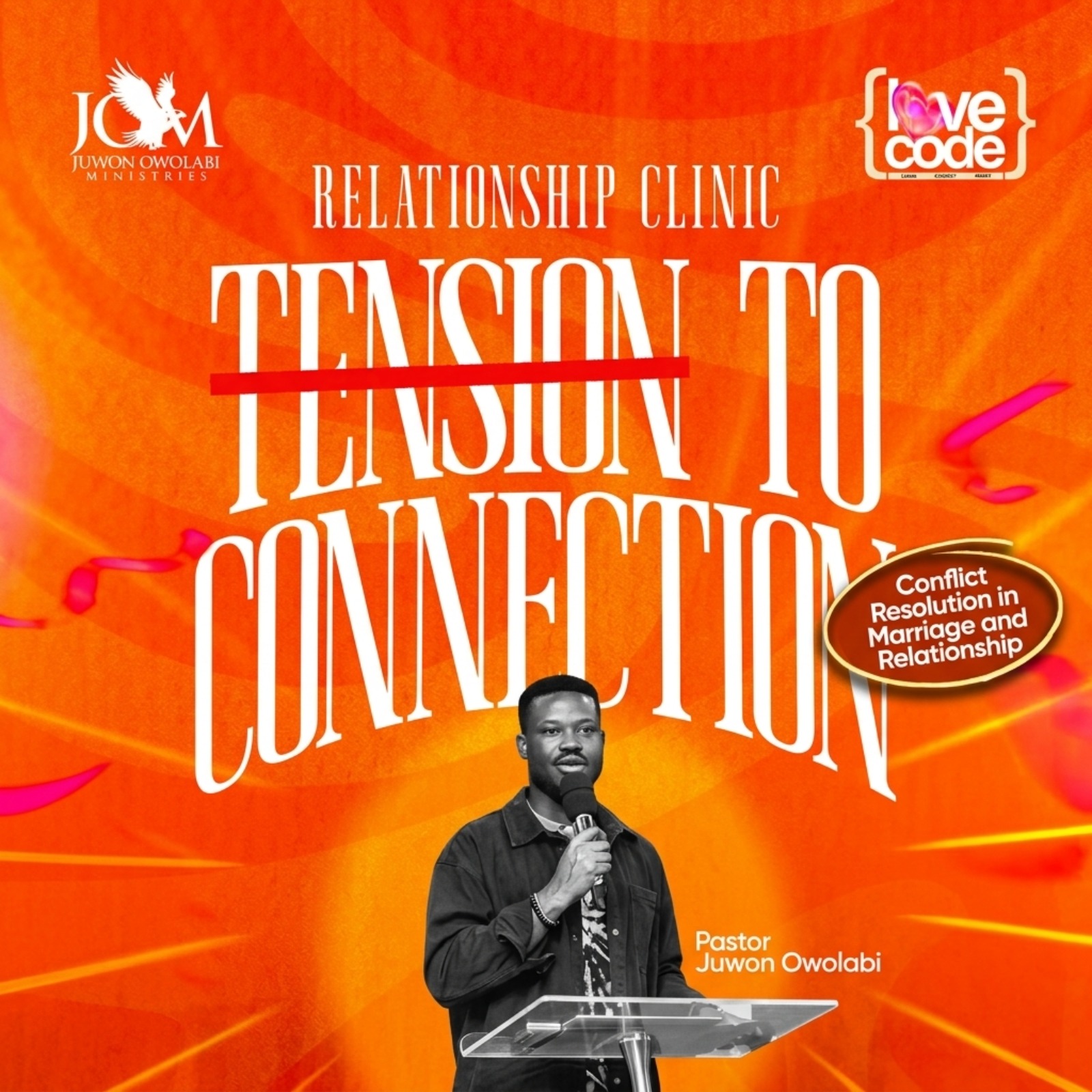 TENSION TO CONNECTION - PASTOR JUWON OWOLABI episode artwork