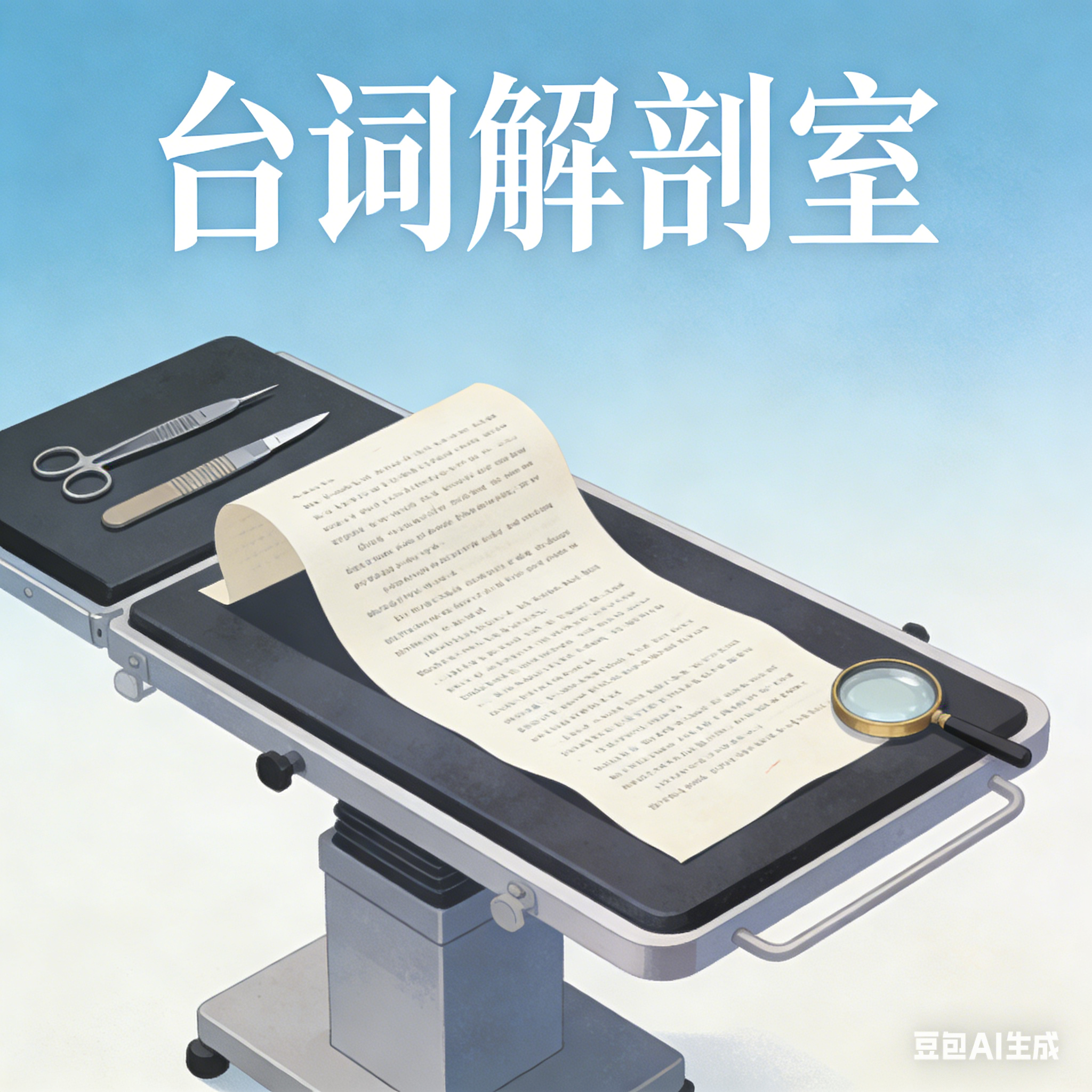 台词解剖室