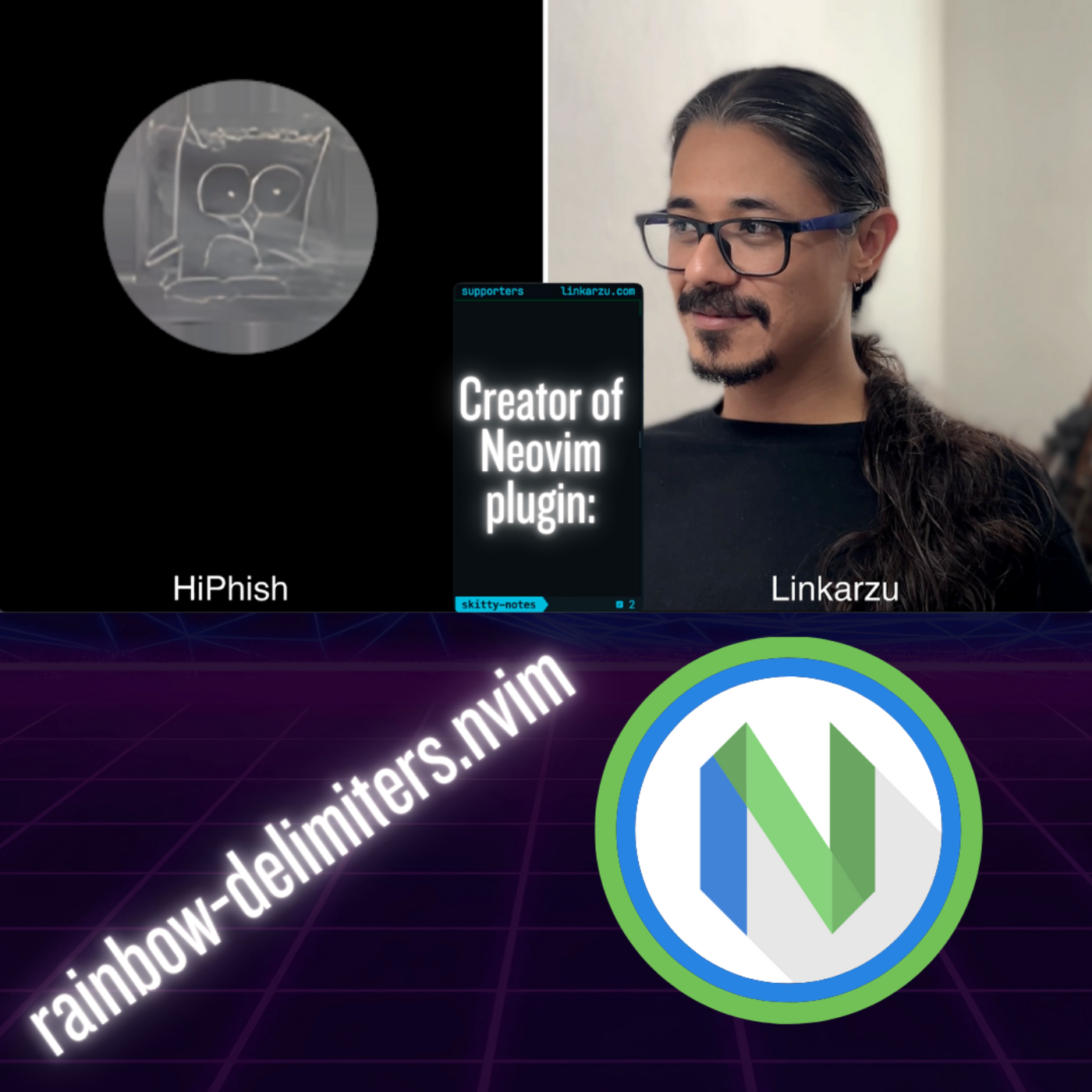 Talk with HiPhish (Neovim Plugin Creator) | rainbow-delimiters.nvim