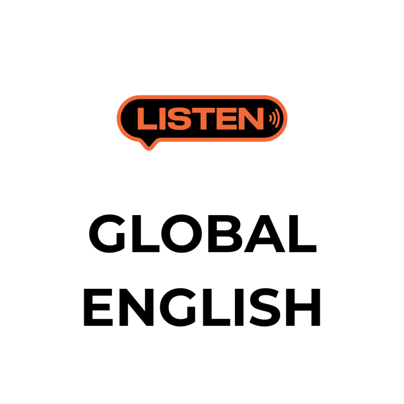 LISTEN - Global English podcast artwork