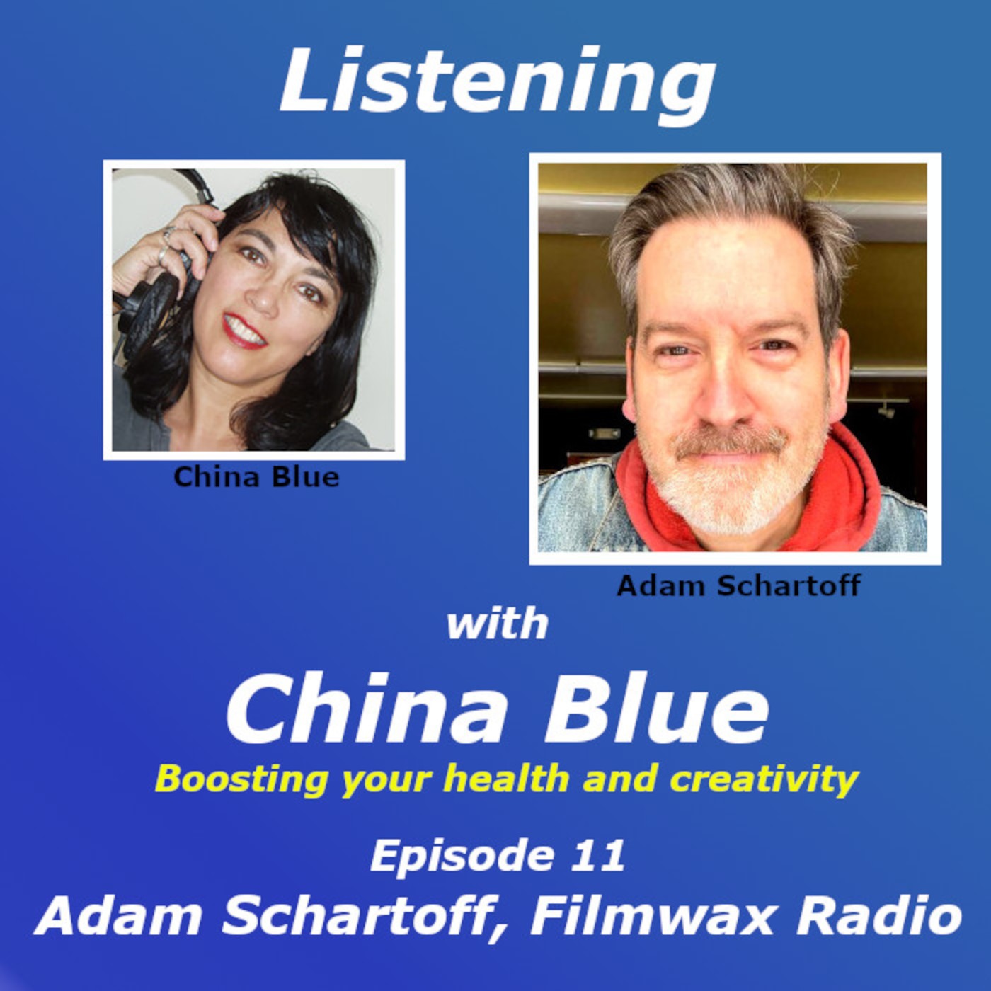 Listening with Adam Schartoff, Filmwax Radio episode artwork