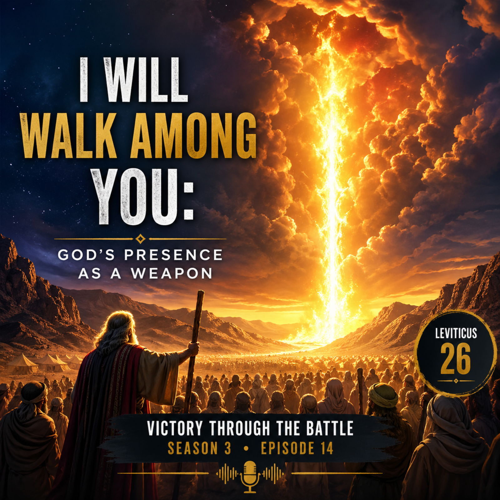 Victory Through the Battle - I Will Walk Among You: God’s Presence as a Weapon episode artwork