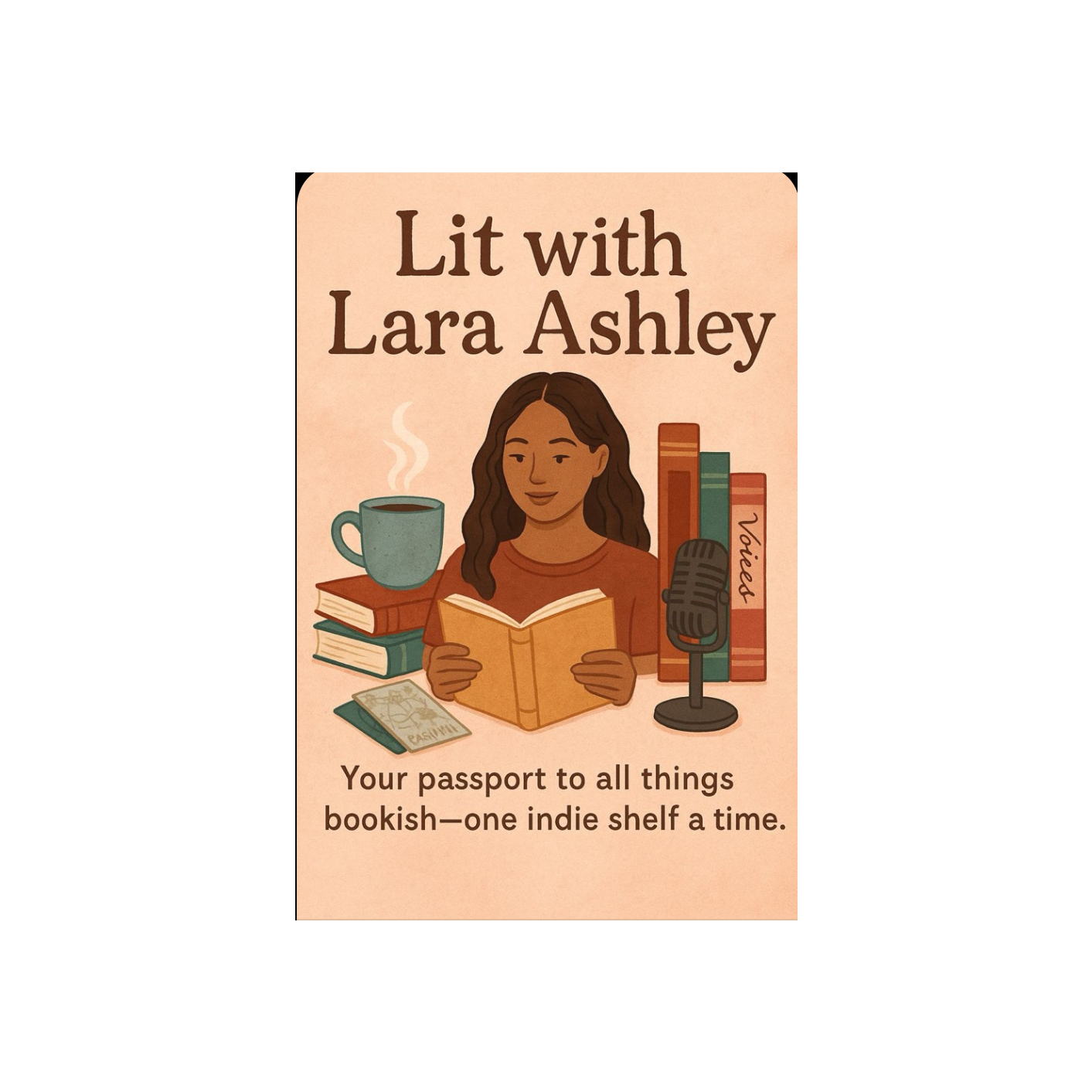 Lit with Lara Ashley podcast artwork