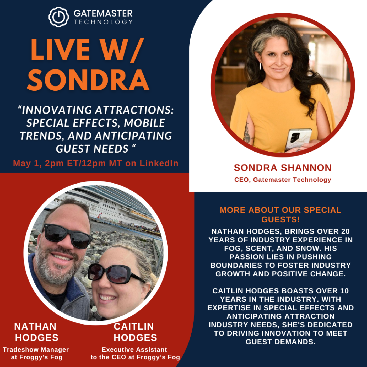Live with Sondra