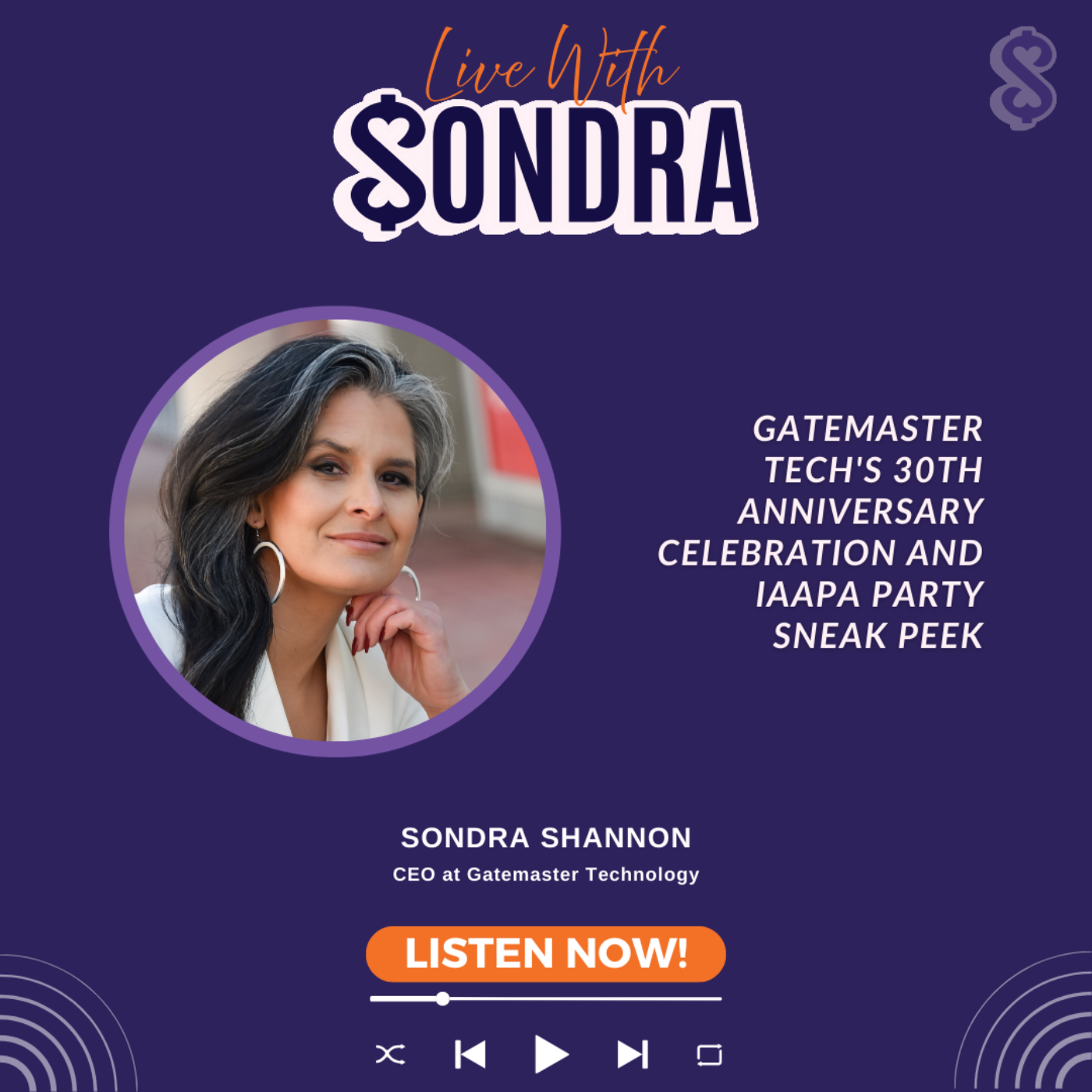 Live with Sondra