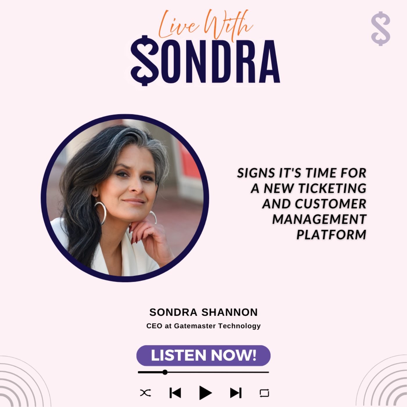 Live with Sondra