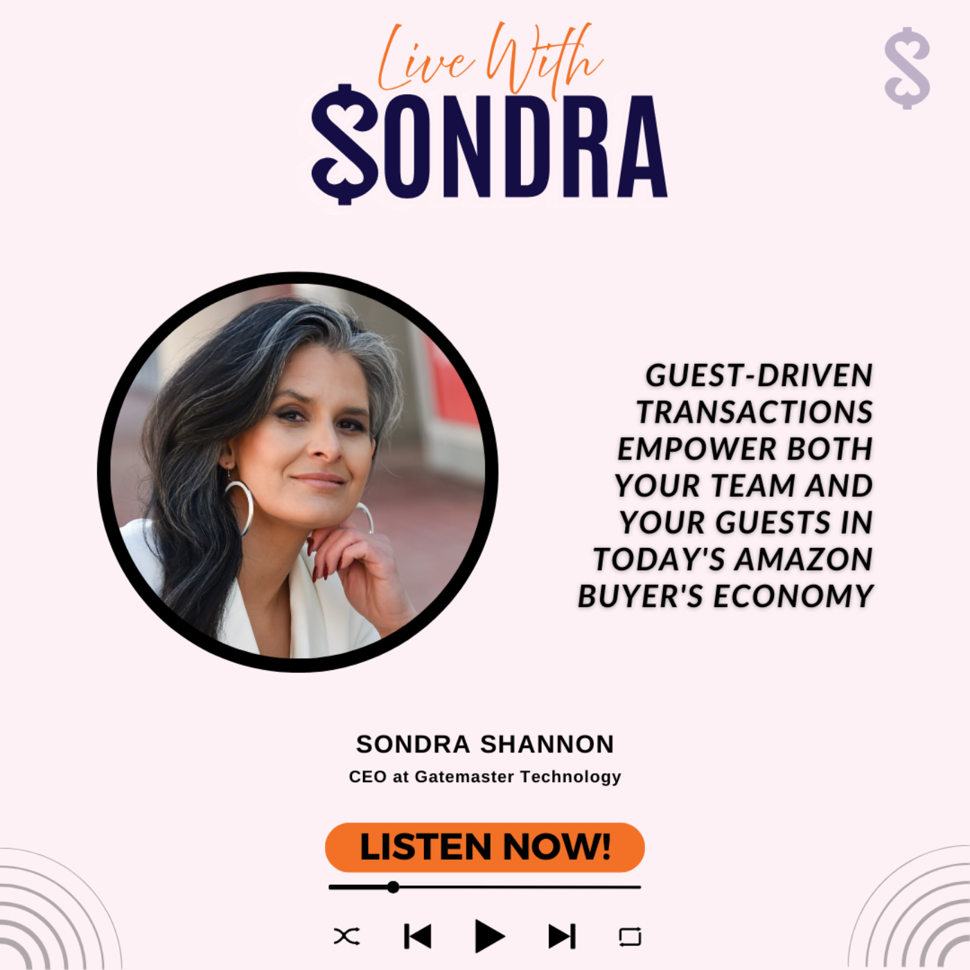 Live with Sondra
