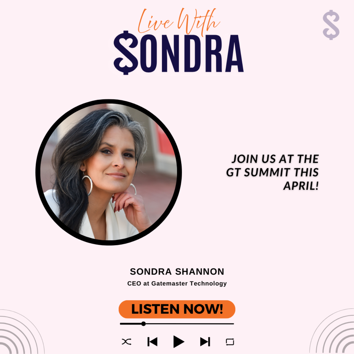 Live with Sondra