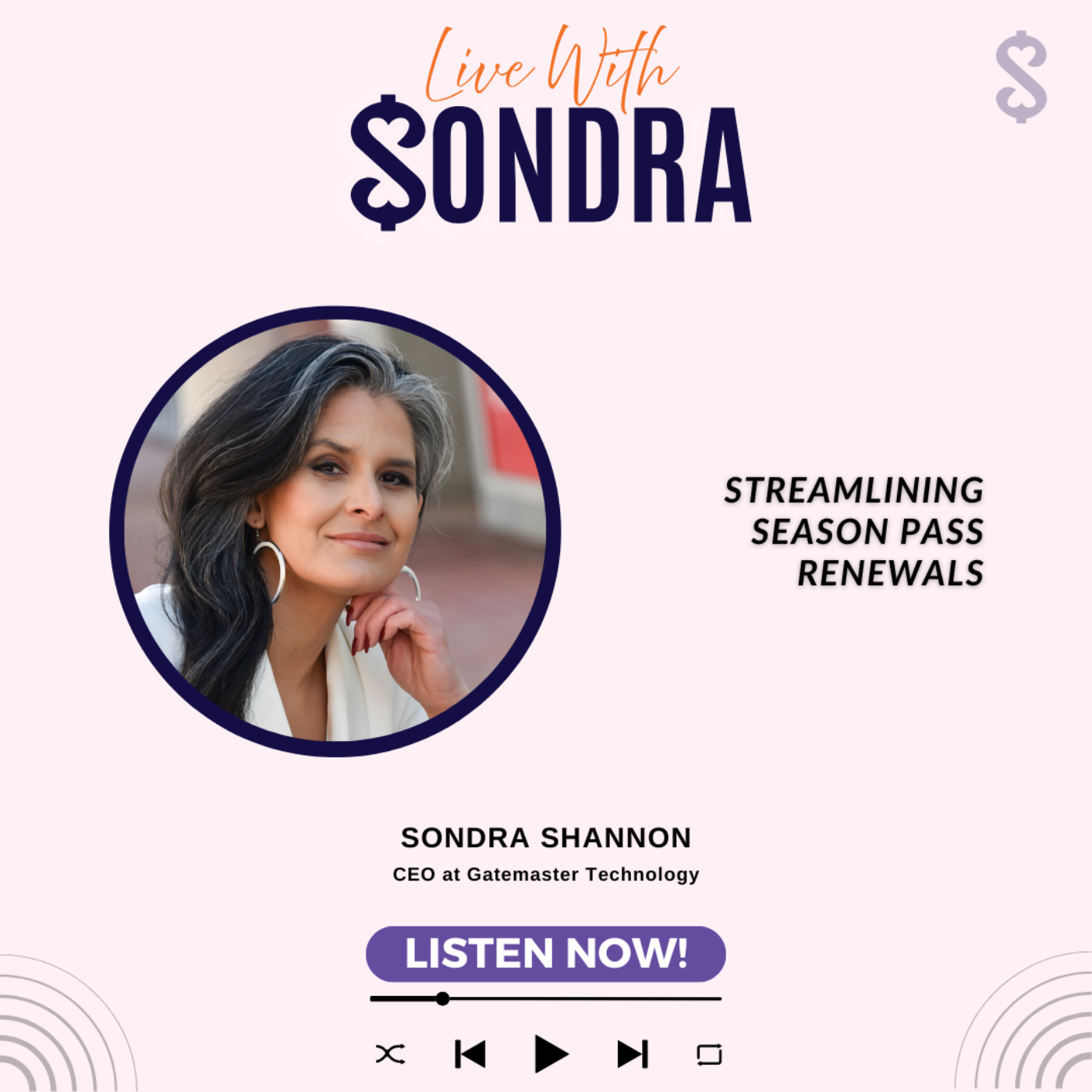 Live with Sondra