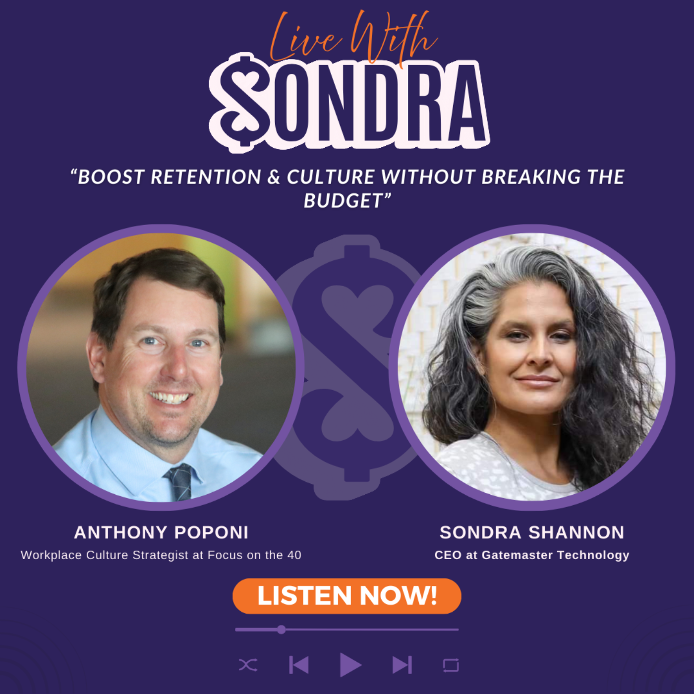 Live with Sondra