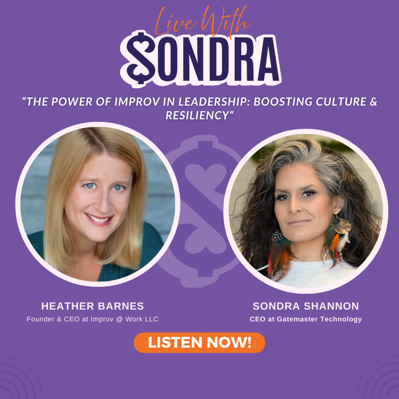 Live with Sondra
