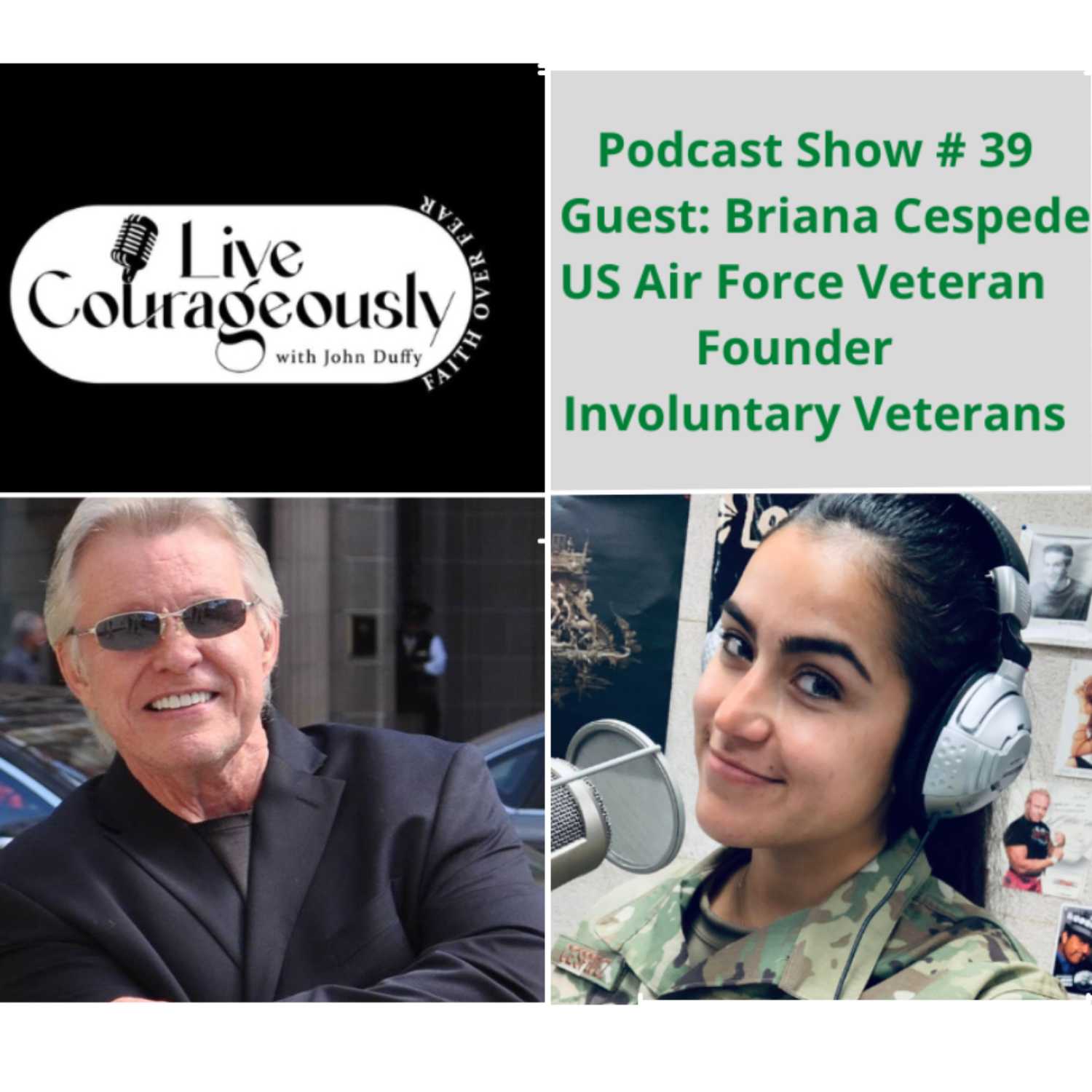 Live Courageously with John Duffy Episode 39 BRIANA CESPEDES episode artwork