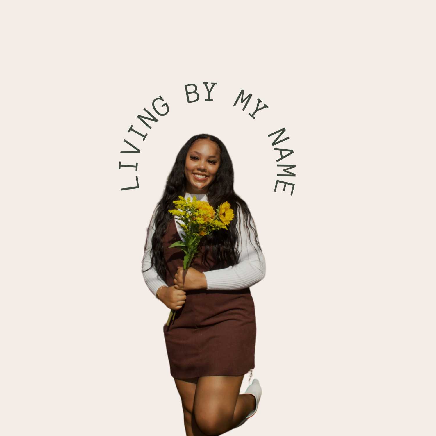 Living by my name podcast artwork