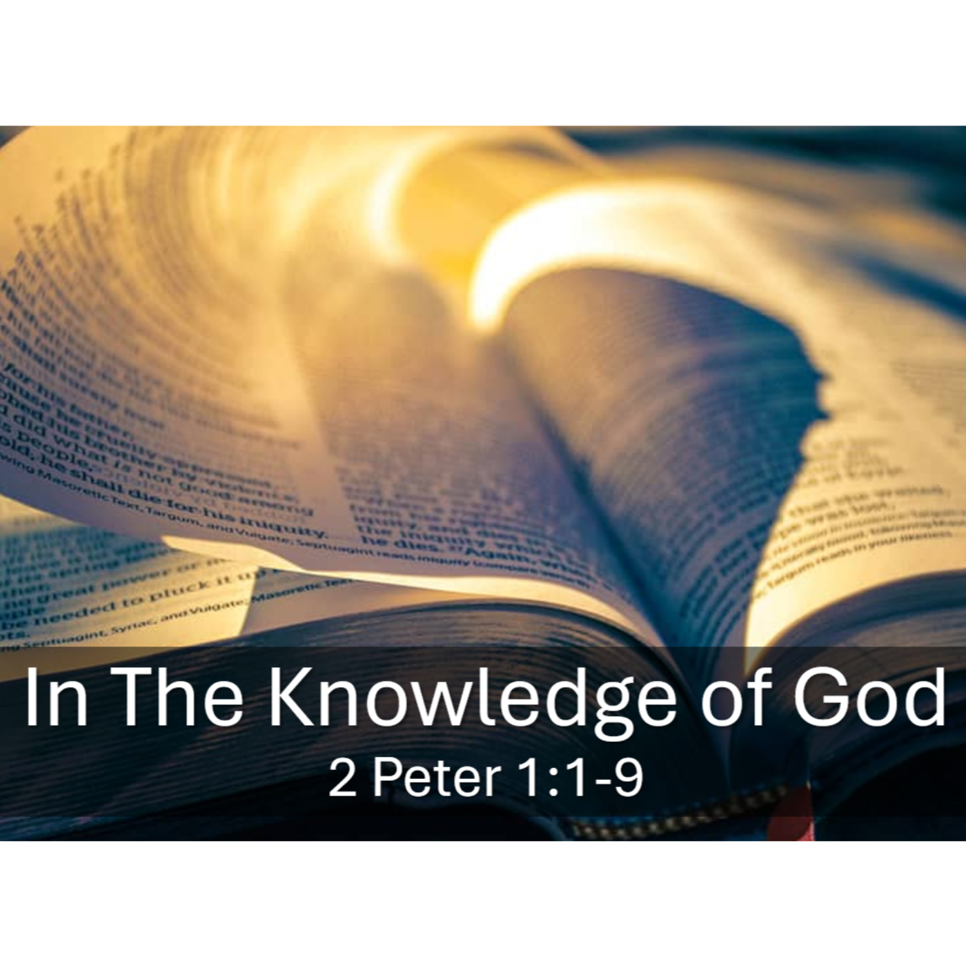 In The Knowledge of God 2 Peter 1:1-9 episode artwork