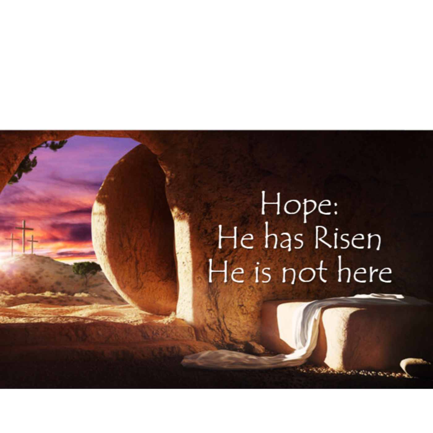 Hope: He is Risen! He is not here.  episode artwork