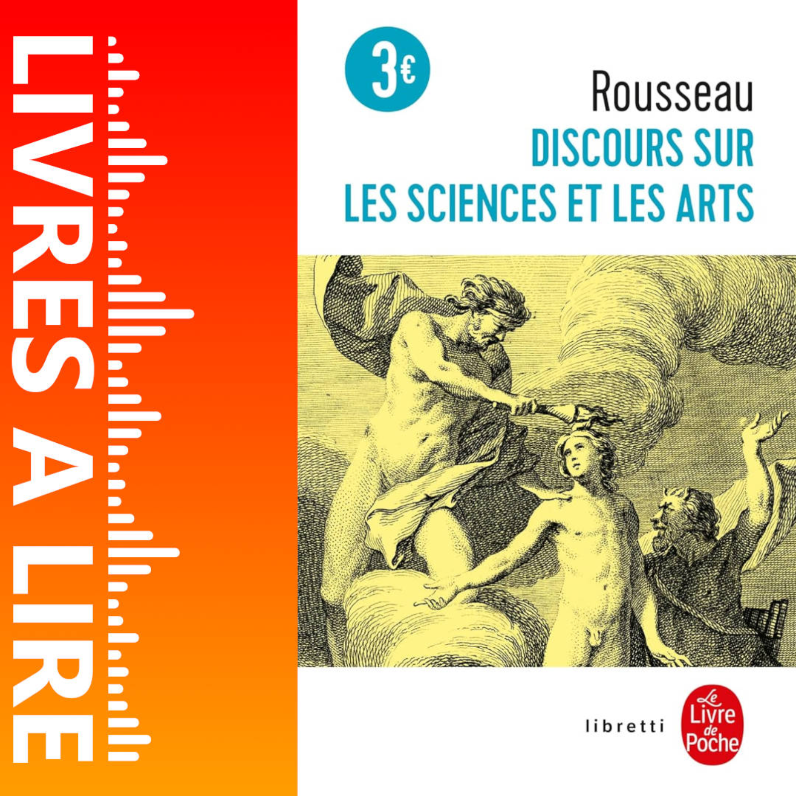 Discours sur les sciences et les arts de Jean-Jacques Rousseau - Livres à lire - Résumé et analyse episode artwork