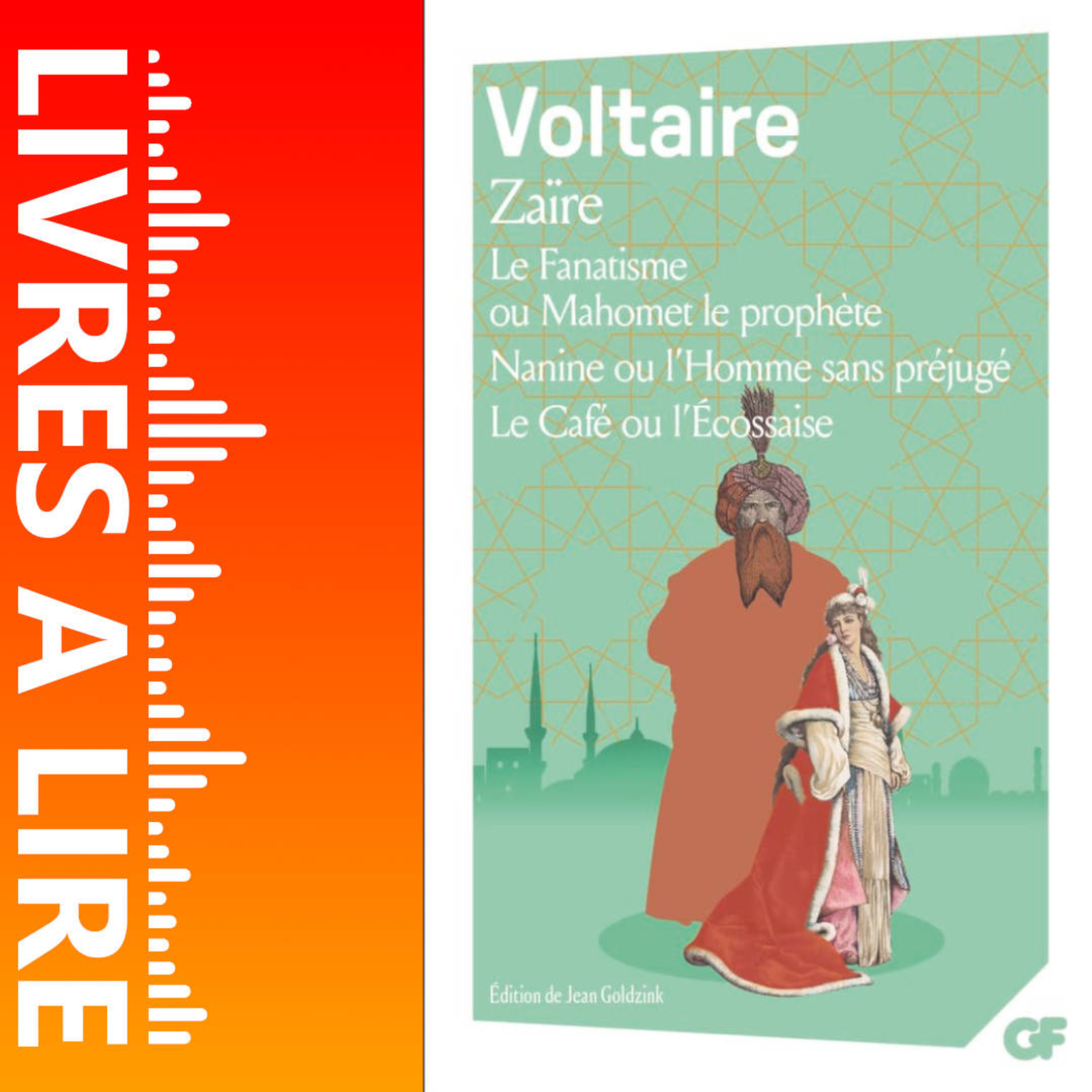 Zaïre de Voltaire - Livres à lire - Résumé et analyse episode artwork