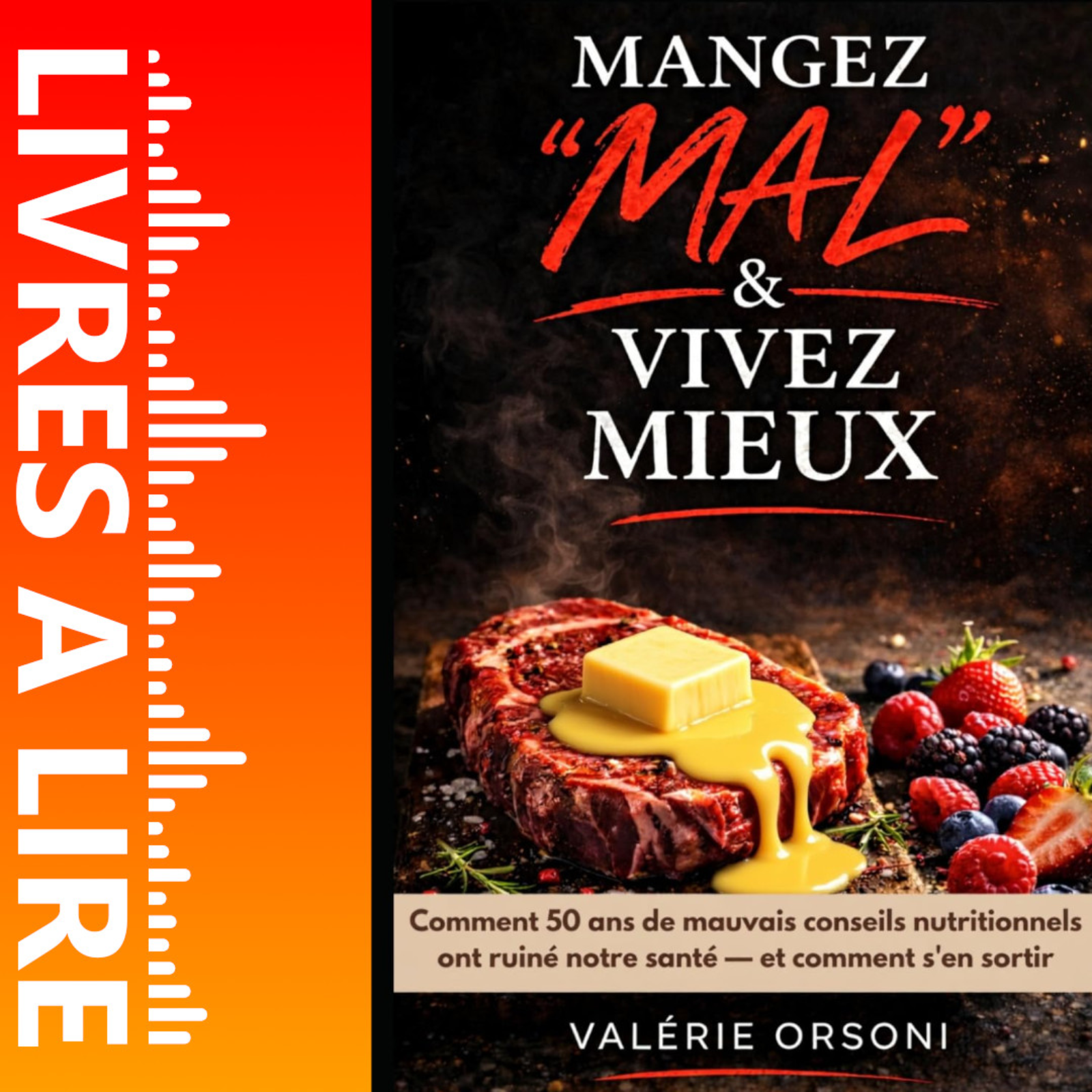 Mangez MAL & Vivez MIEUX ! de Valerie Orsoni - Livre - Résumé et analyse episode artwork