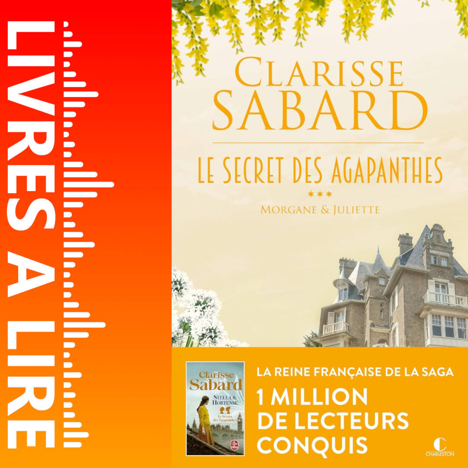 Morgane et Juliette - Le secret des Agapanthes (Tome 3) de Clarisse Sabard - Livre - Résumé et analyse episode artwork