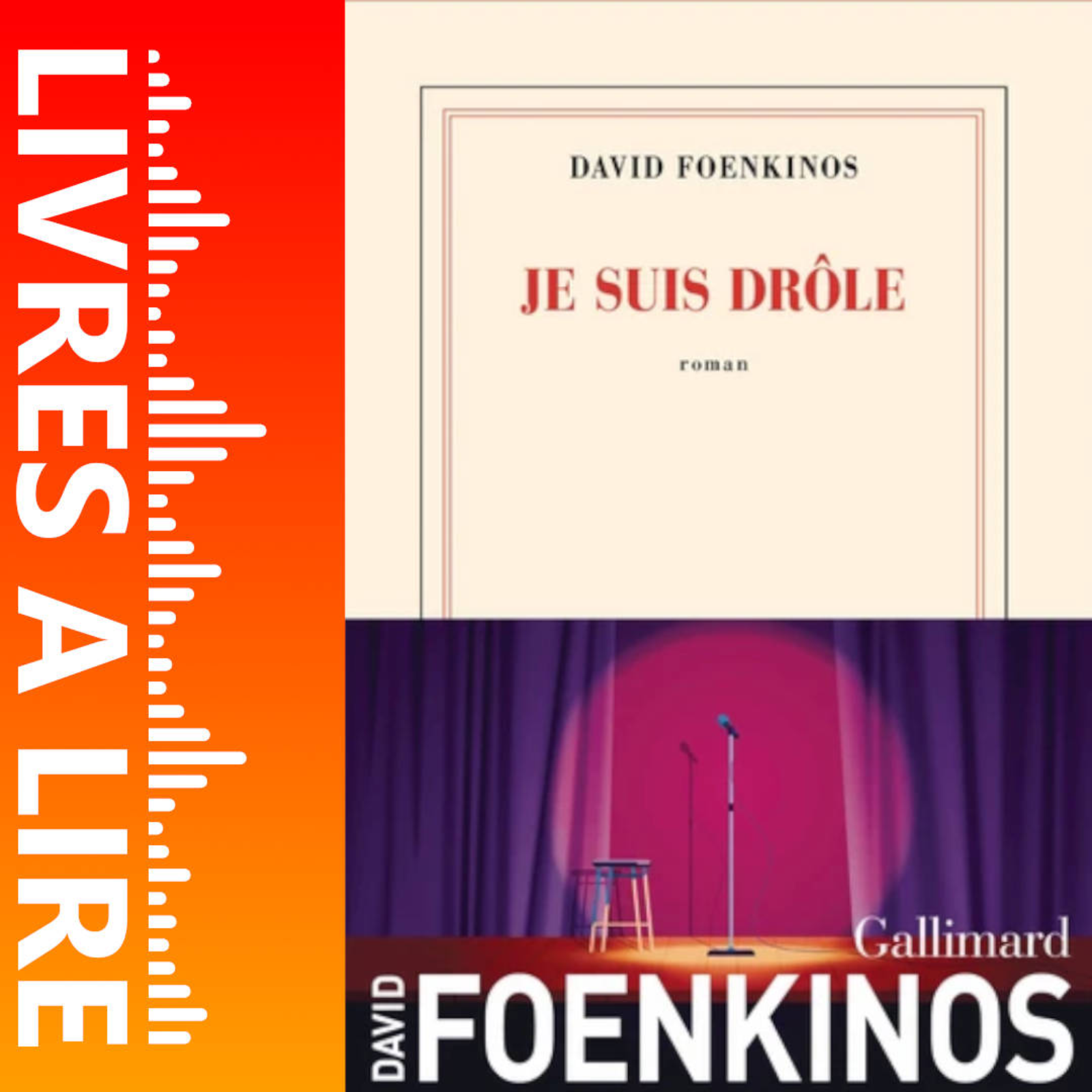 Je suis drôle de David Foenkinos - Livre - Résumé et analyse episode artwork