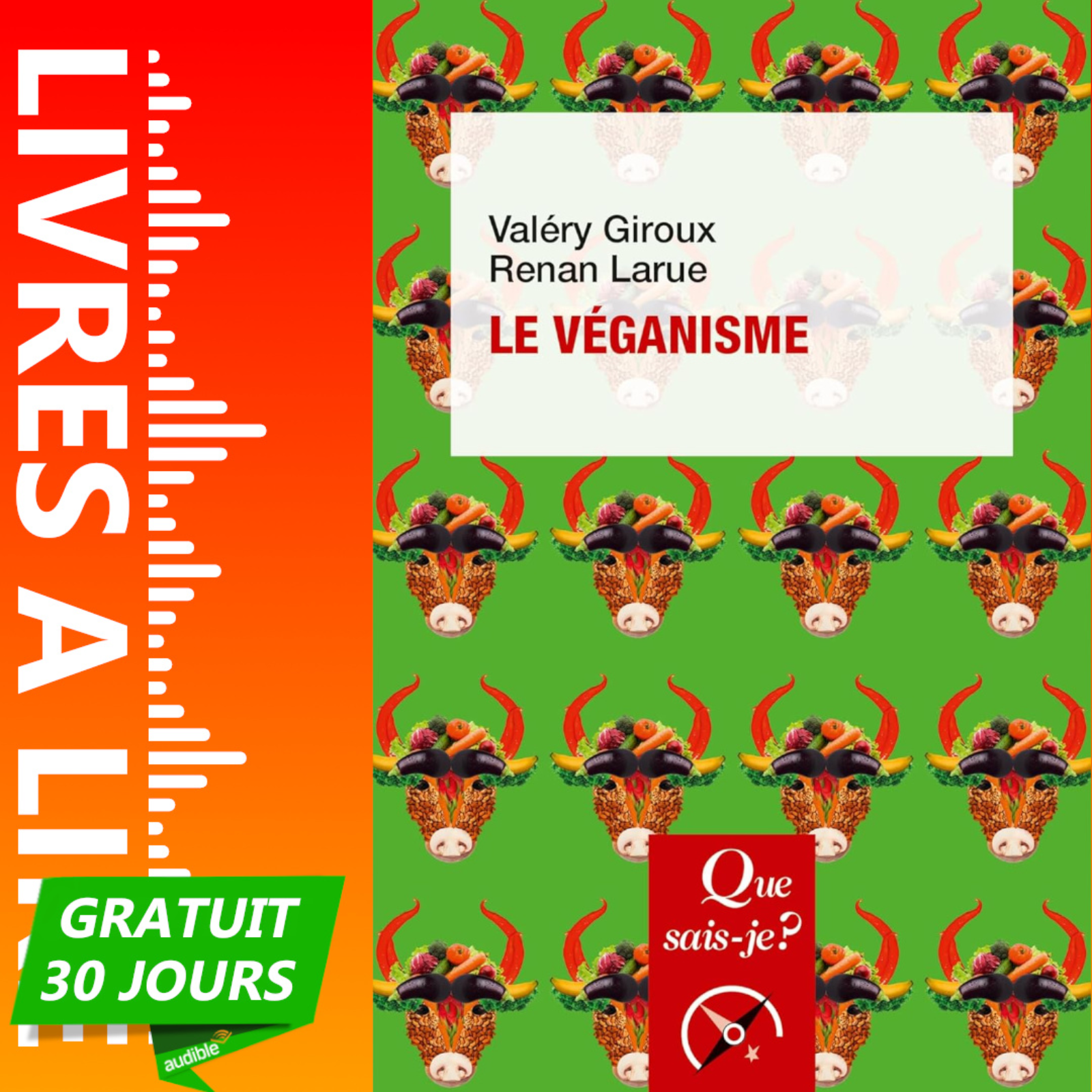 Le véganisme de Renan Larue - Livre Audio Gratuit 30 jours episode artwork
