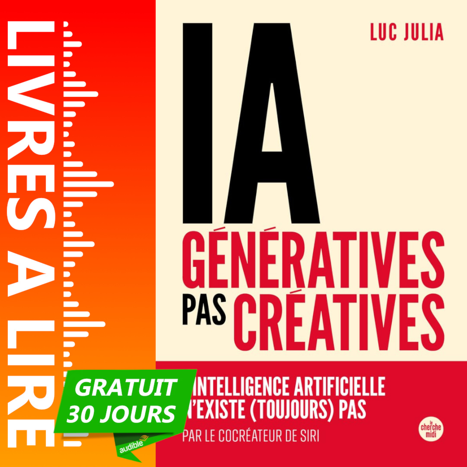 IA génératives, pas créatives de Luc Julia episode artwork