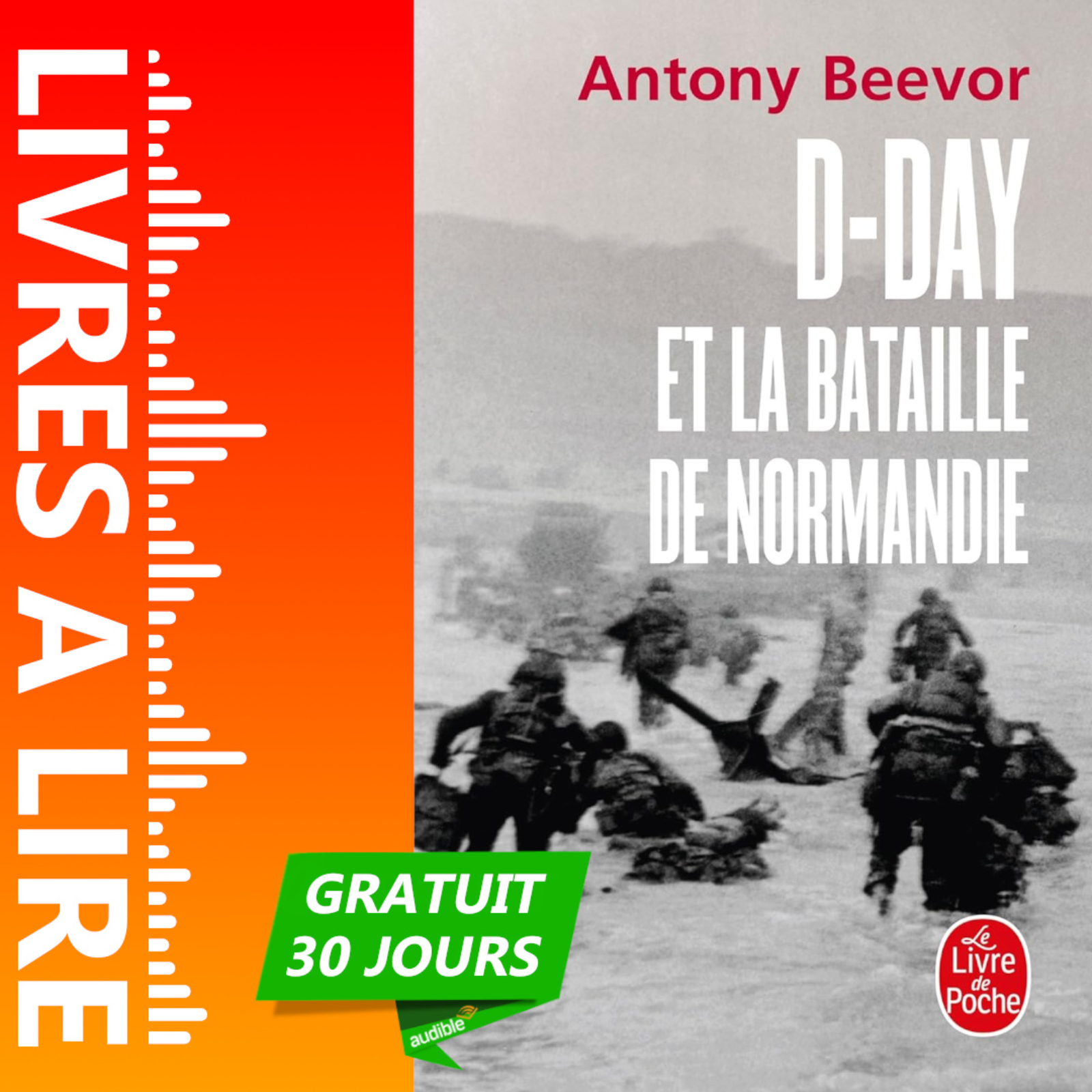 D-Day et la bataille de Normandie de Antony Beevor episode artwork