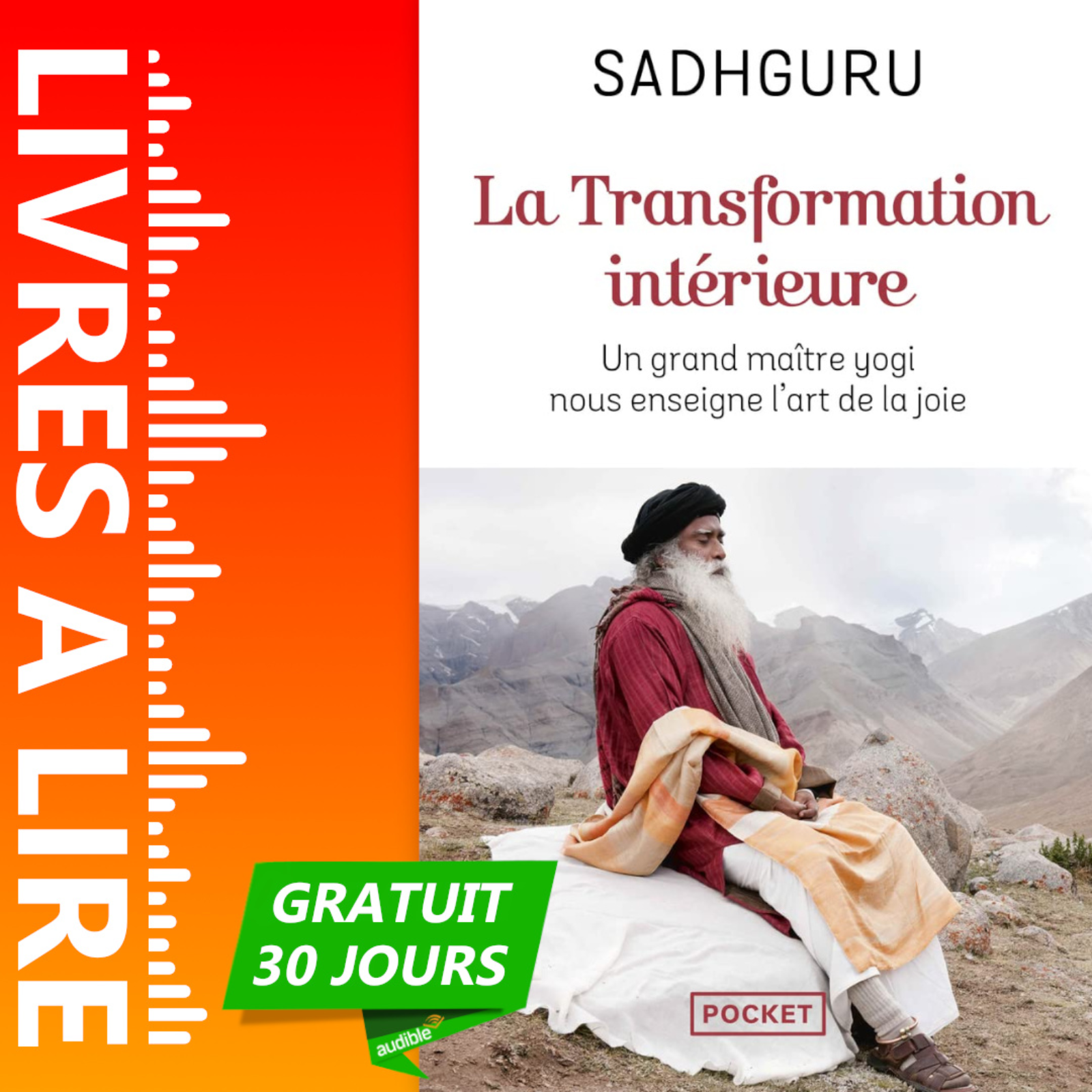La transformation intérieure - Un grand maître yogi nous enseigne l'art de la joie de Sadhguru episode artwork