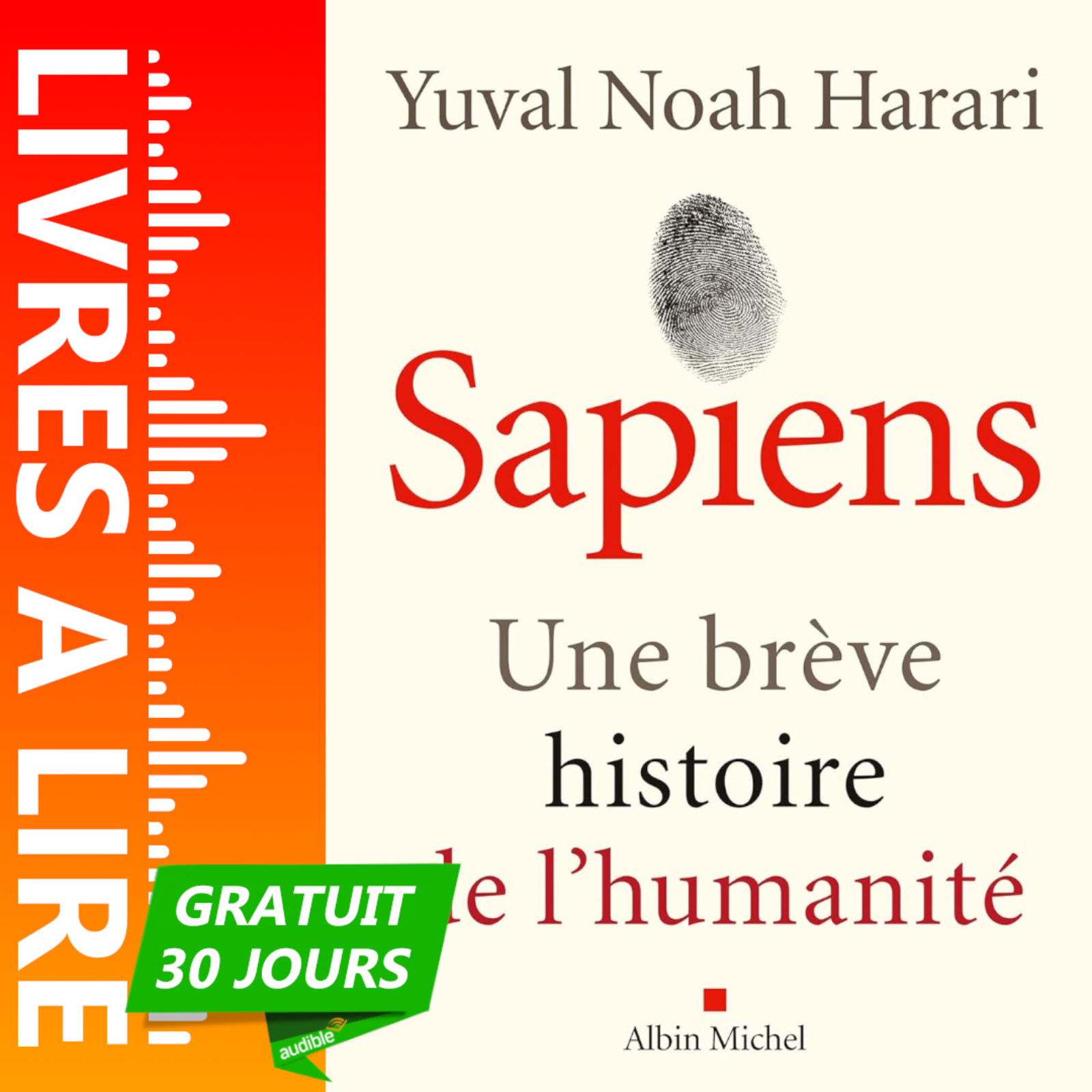 Sapiens de Yuval Noah Harari episode artwork