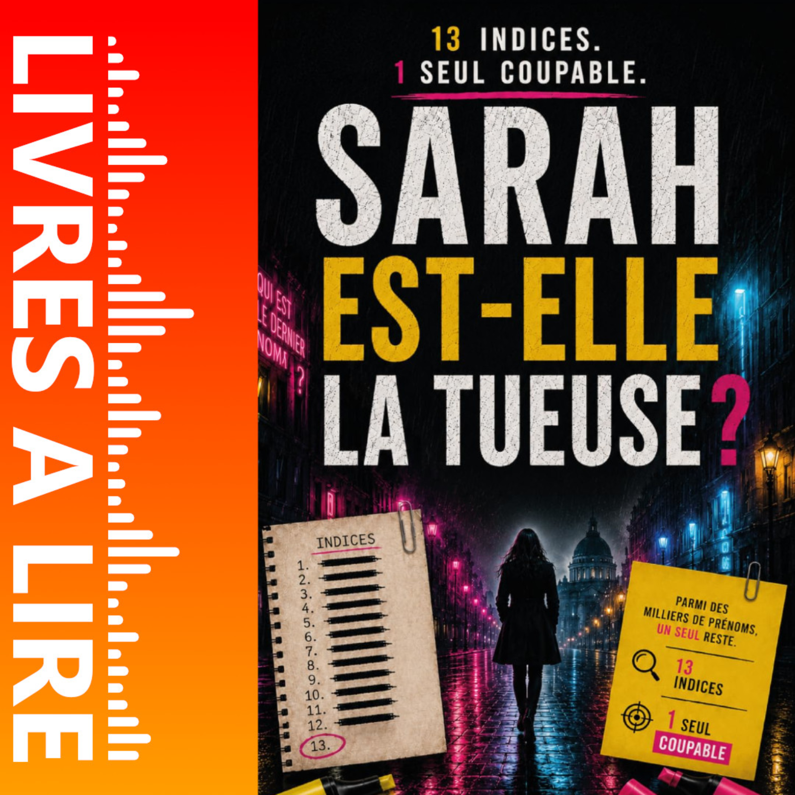 Sarah est-elle la tueuse? 13 indices un seul coupable de Nora Vell episode artwork