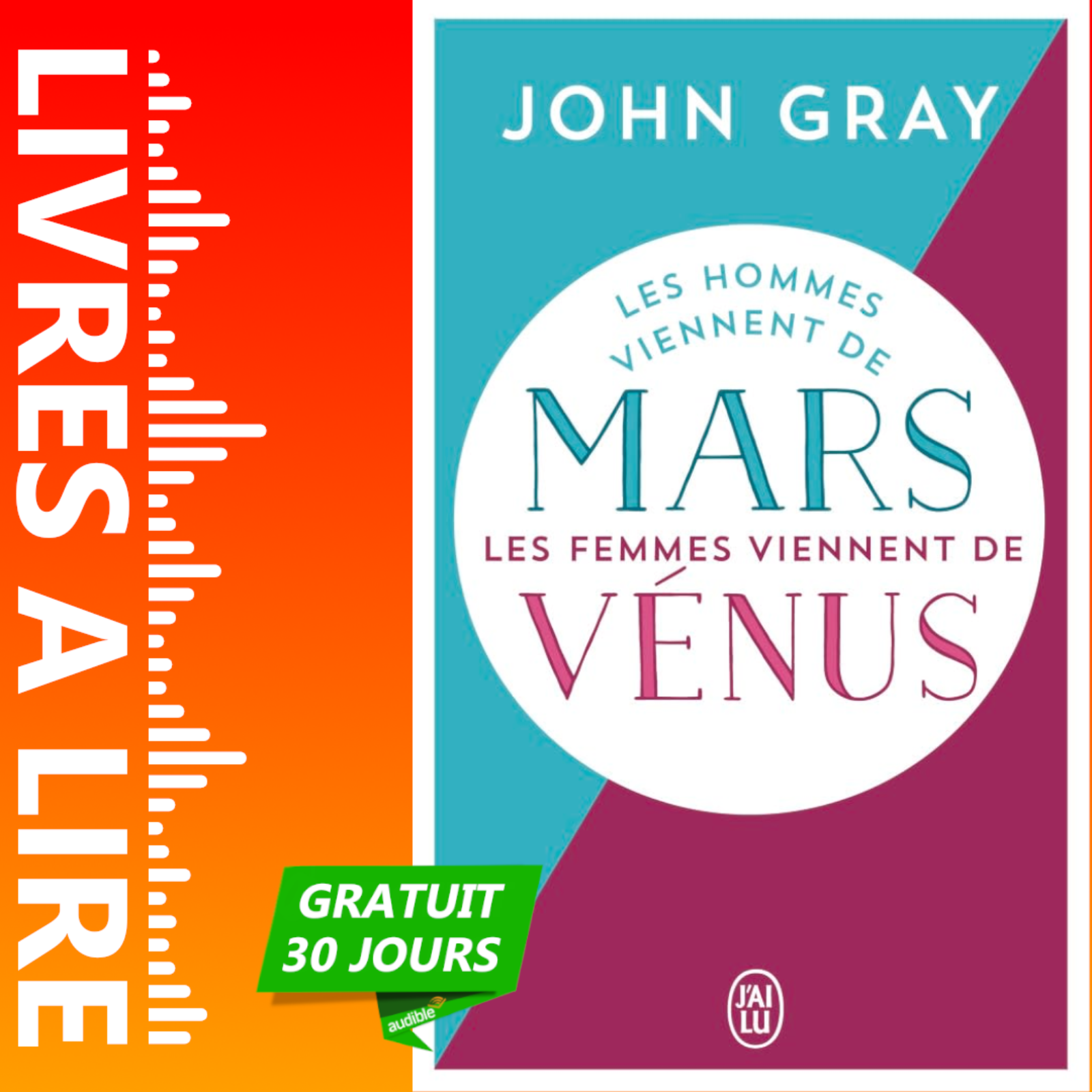 Les hommes viennent de Mars, les femmes viennent de Vénus de John Gray - Résumé et Analyse du livre episode artwork