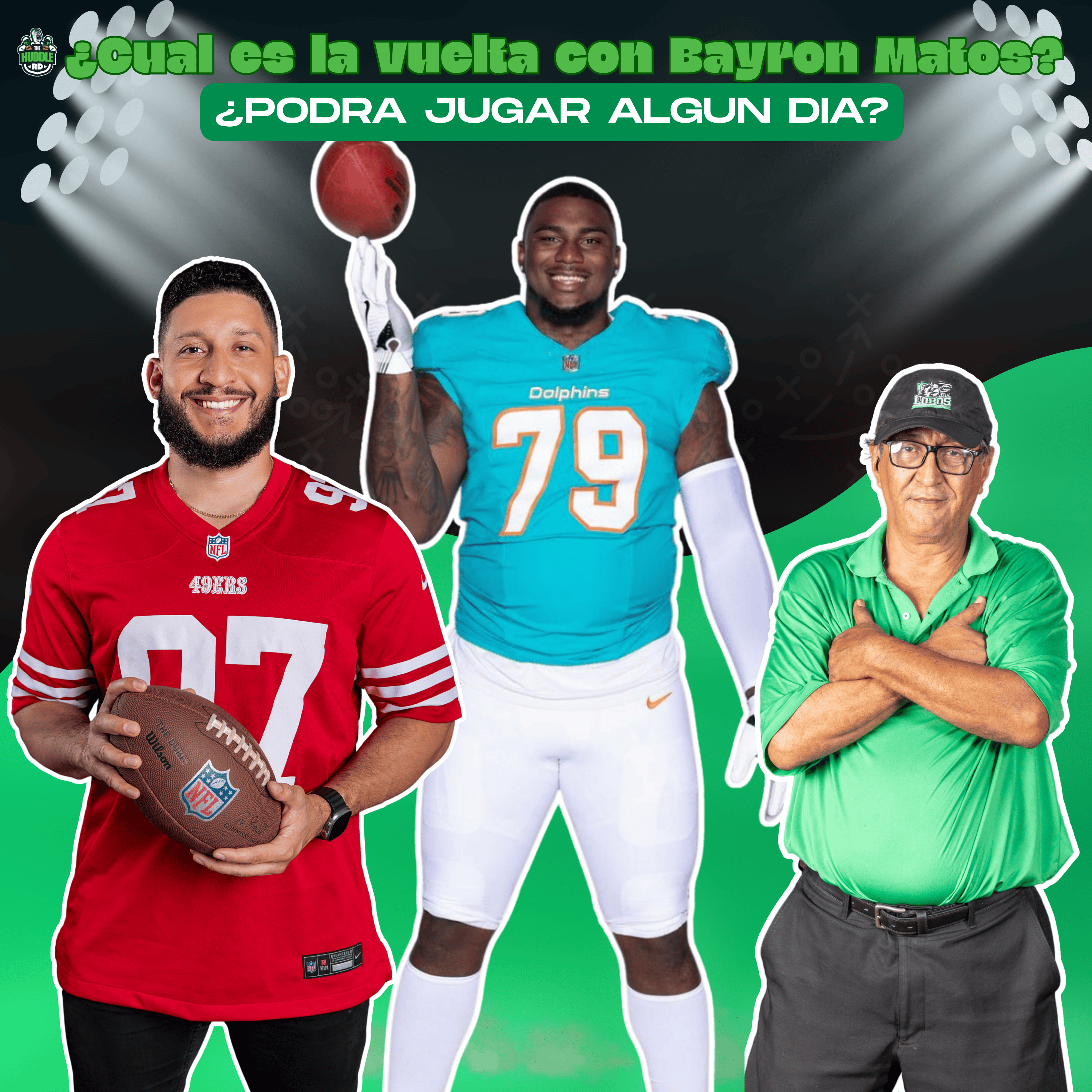 Del Platano Power al Touchdown: Bayron Matos en Acción 🏈 episode artwork