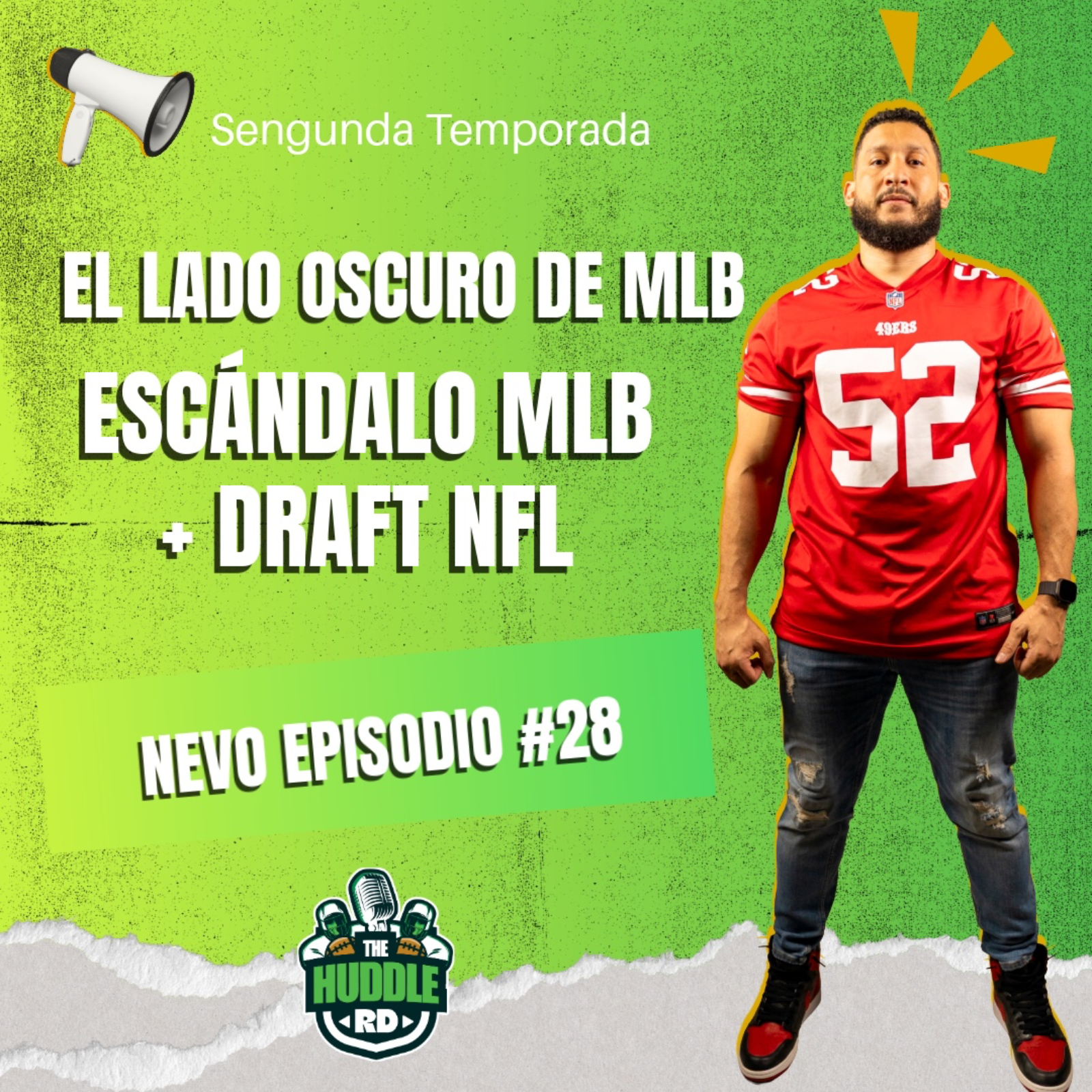 🚨 El Lado Oscuro de MLB en RD: Esteroides y el Debate del Draft Internacional | NFL Free Agency & Flag Football episode artwork
