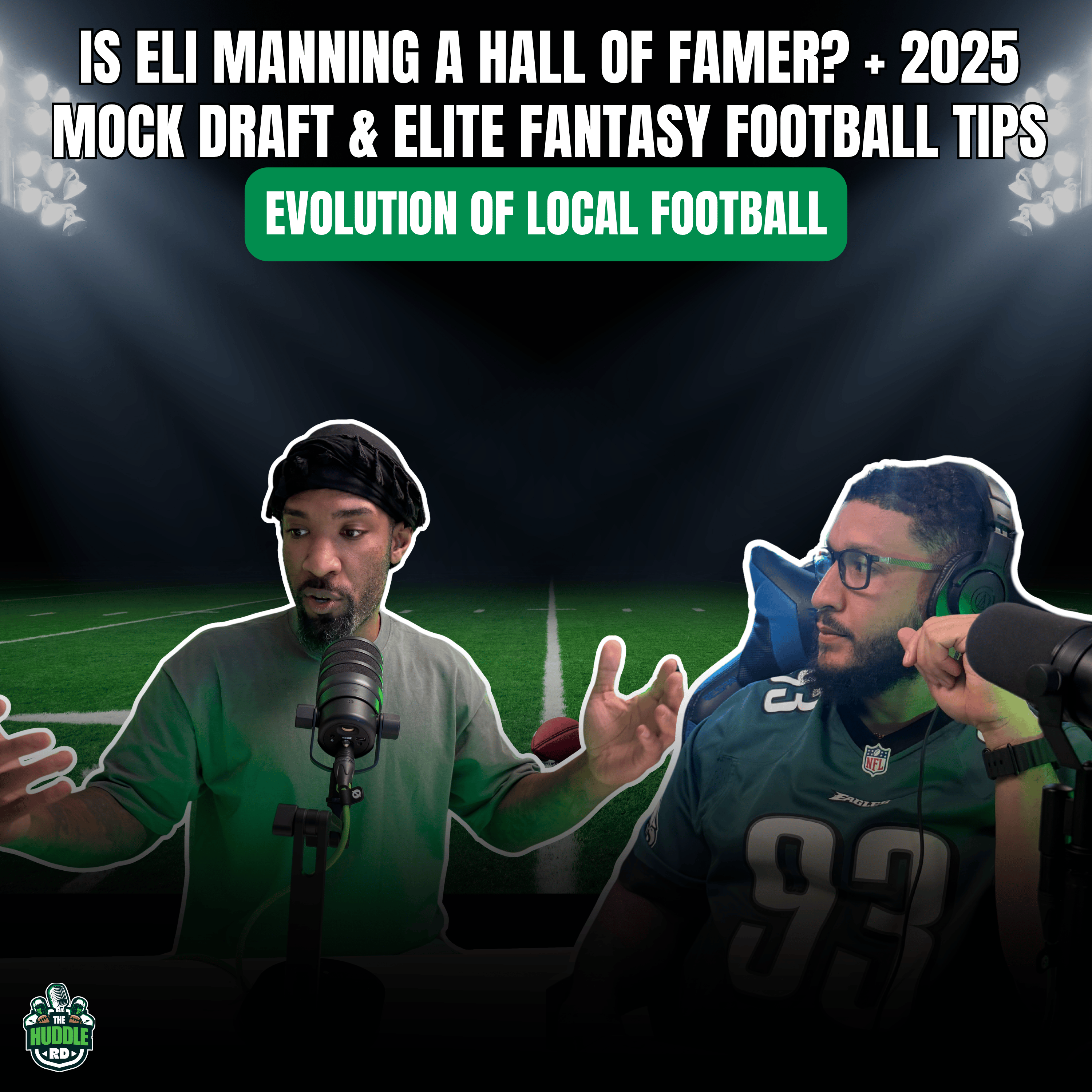 Myles Garrett's Contract, Hall of Fame Debates & Growing Football in the DR | The Huddle RD episode artwork