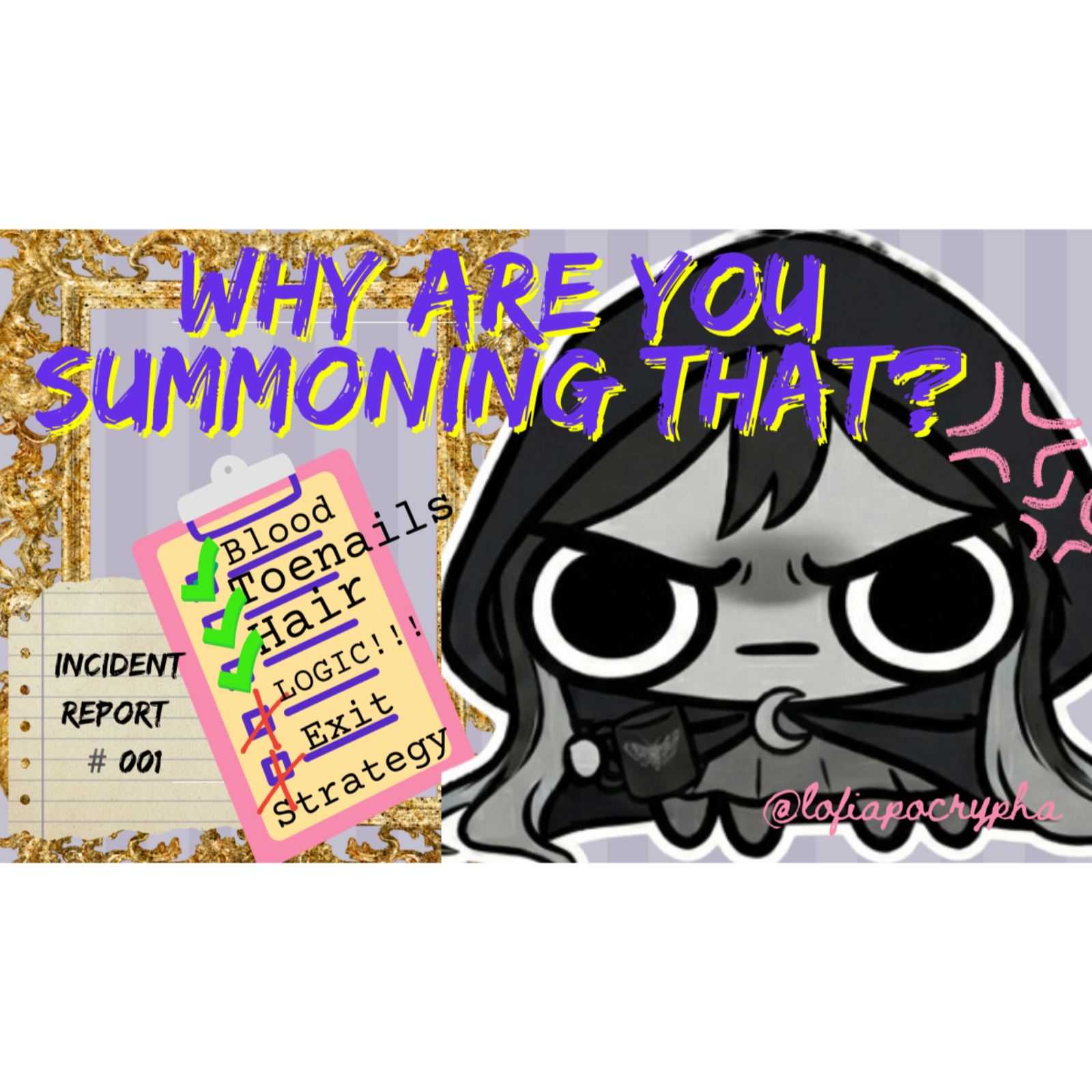 WHY ARE YOU SUMMONING THAT? || The Folly of Ghost Hunting episode artwork