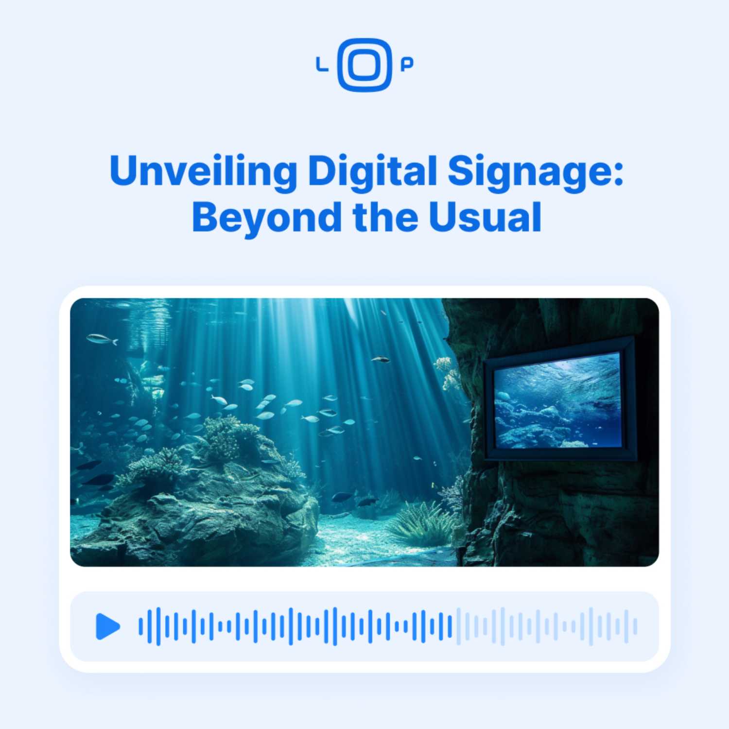 Digital Signage Loop