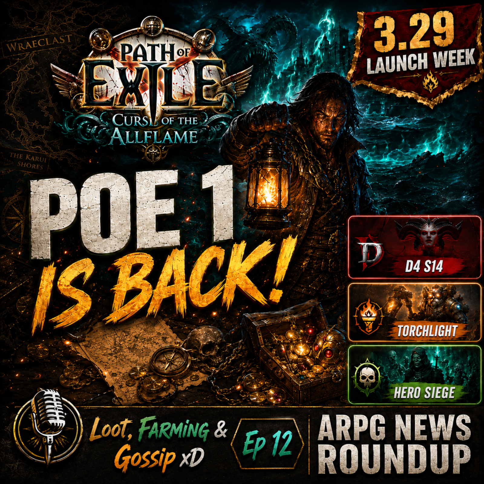 PoE 1 Is BACK! Curse of the Allflame Launch Week + ARPG News Roundup episode artwork