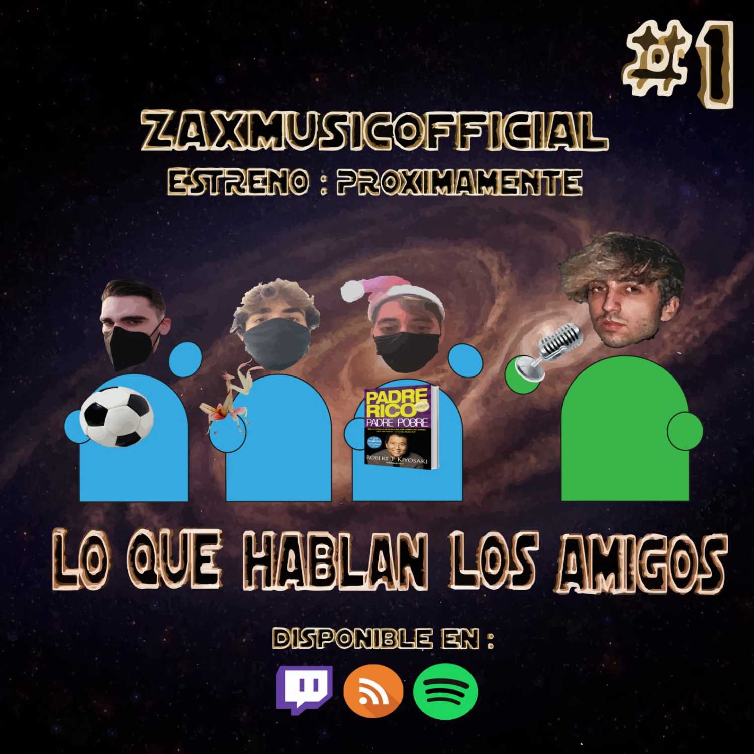 #1ft Zaxmusicofficial | FC Barcelona, ufologia y proximos lanzamientos