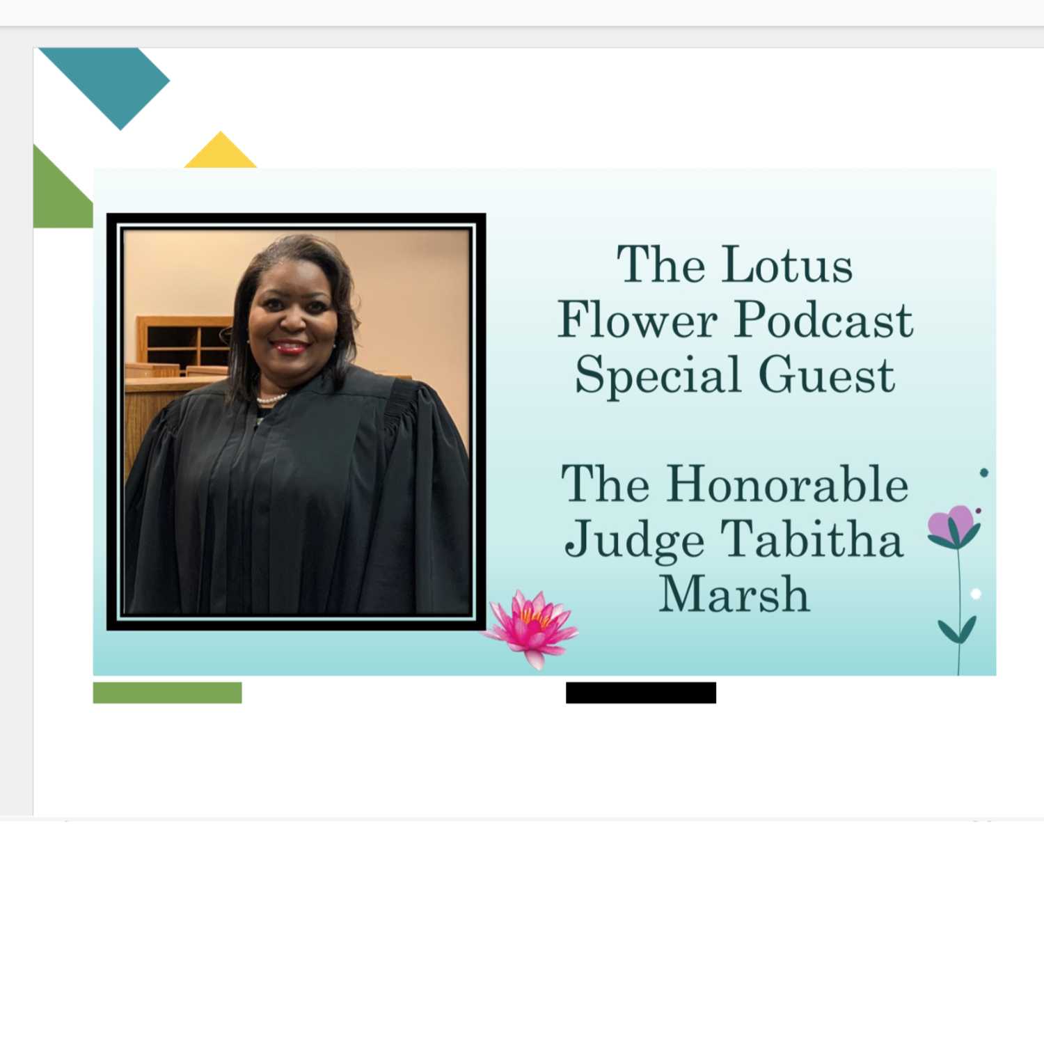 Lotus Flower Podcast